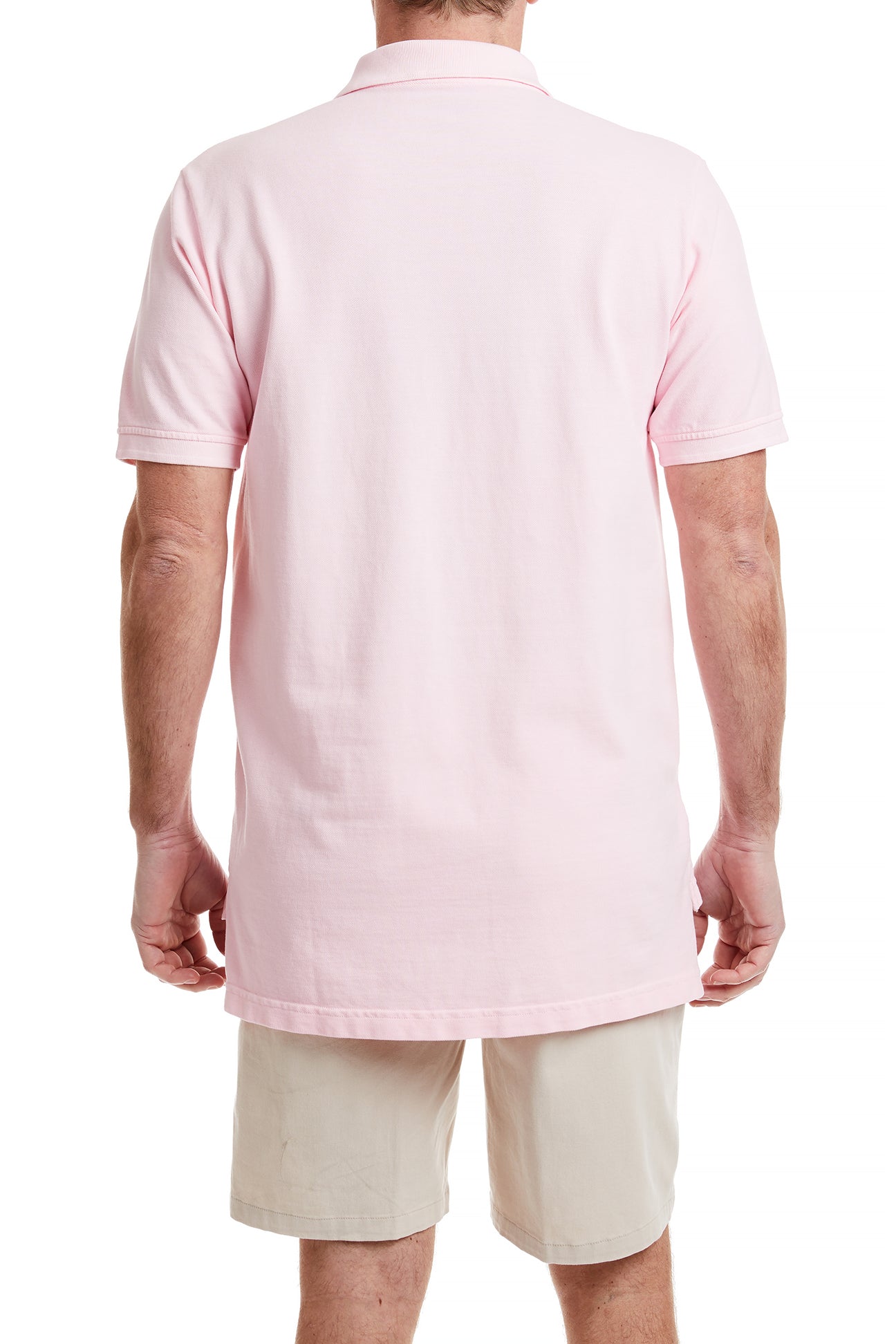 Men's Classic Onshore Polo Shirt - Soft Cotton Pink Casual Shirt for Golf, Work & Everyday Wear | Breathable Summer Top for Men