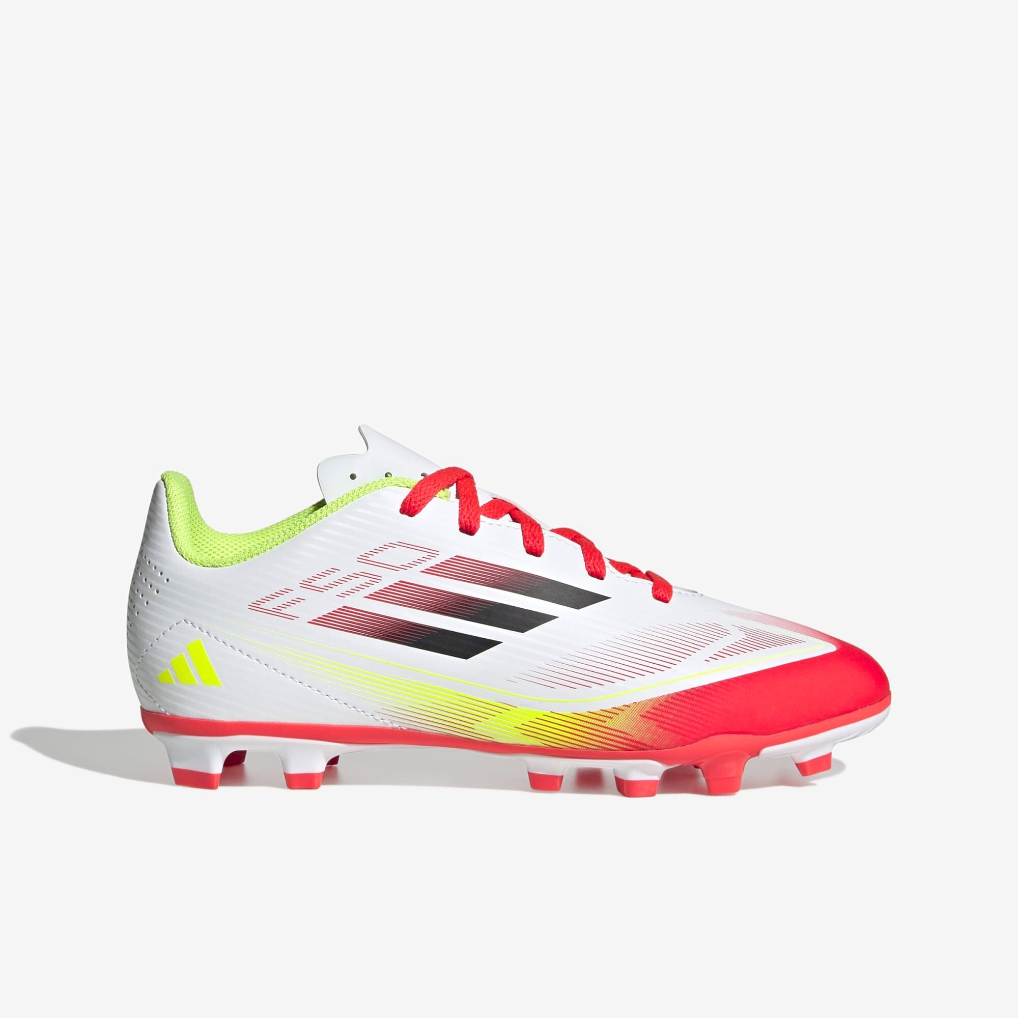 adidas Jr. F50 Club Soccer Cleats - Youth Football Shoes for Boys & Girls - Lightweight & Durable for Field & Turf Play - Perfect for Training & Matches