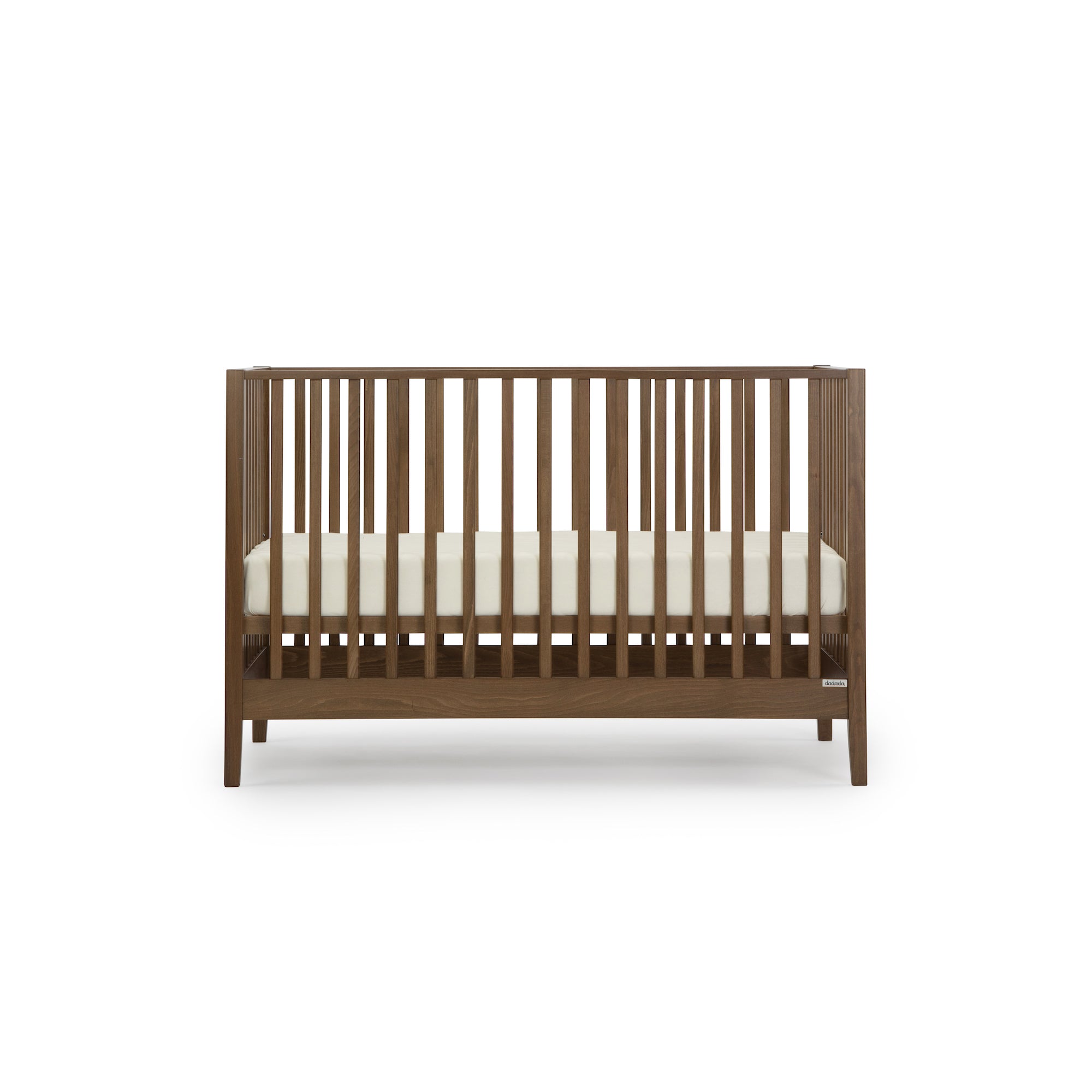 3 in 1 Convertible Baby Crib - Toddler Bed & Daybed - Safe & Stylish Nursery Furniture for Newborns to Kids (White) | Perfect for Small Spaces, Daycare Centers & Growing Families