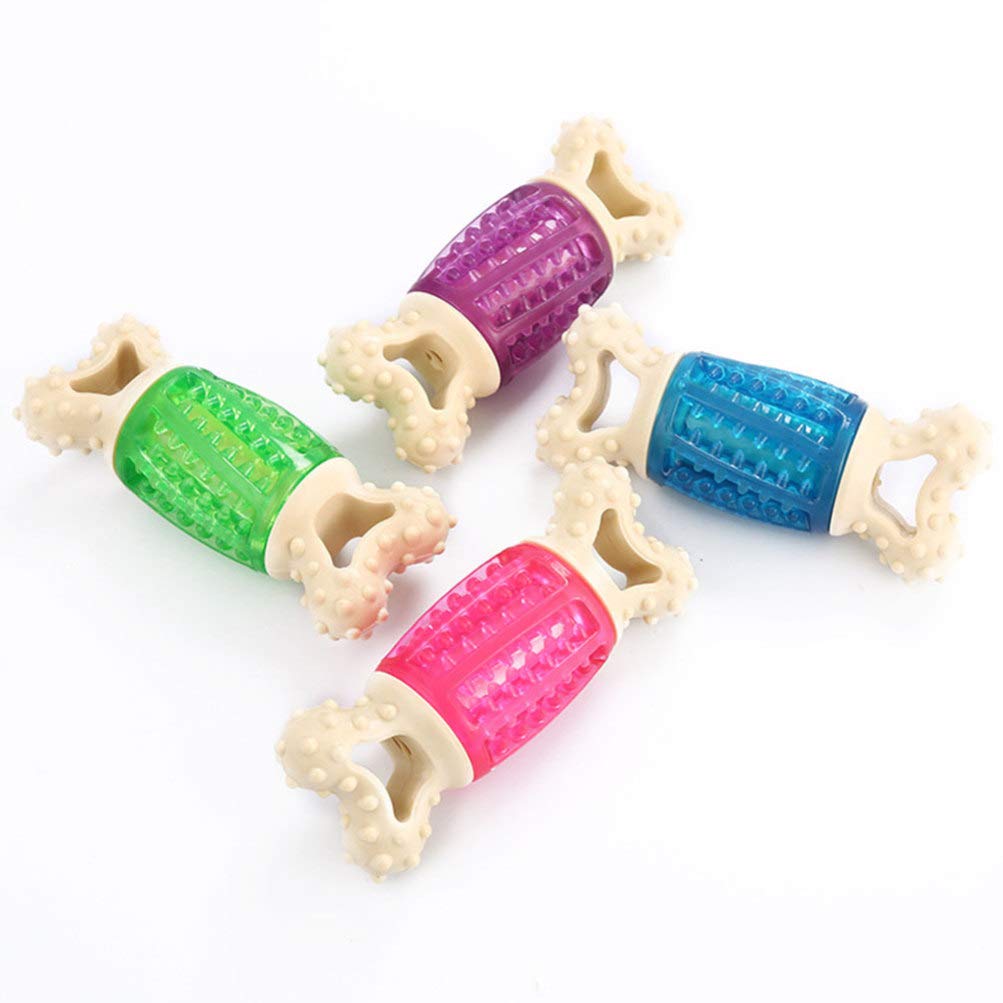 Balacoo 1pc Durable Squeaky Dog Chew Toy - Interactive Pet Sound Toy for Small & Large Dogs - Perfect for Playtime, Training & Teething Relief