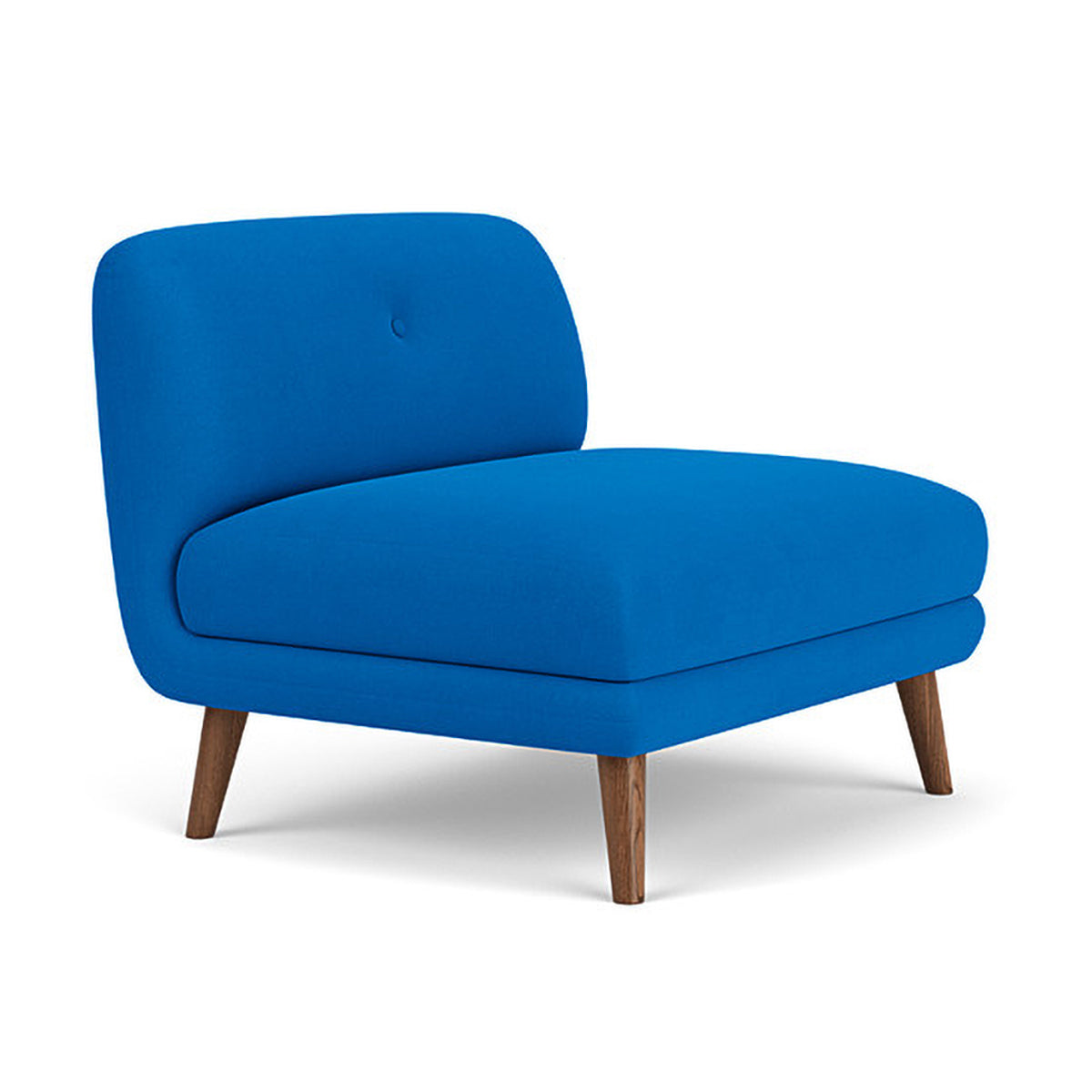 Alfred Fabric Modular Sectional Sofa (Armless) - Modern Living Room Furniture for Small Spaces & Apartments