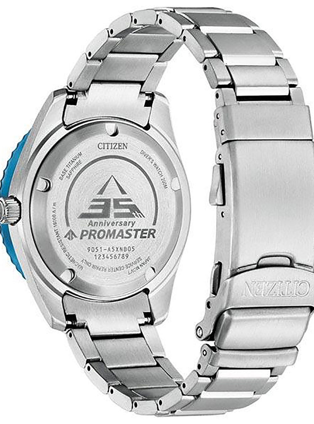 CITIZEN PROMASTER FUJITSUBO Super Titanium™ NB6026-56L Limited Edition Men's Watch - Japan Automatic Movement JDM - Diver's Watch for Water Sports & Luxury Collection
