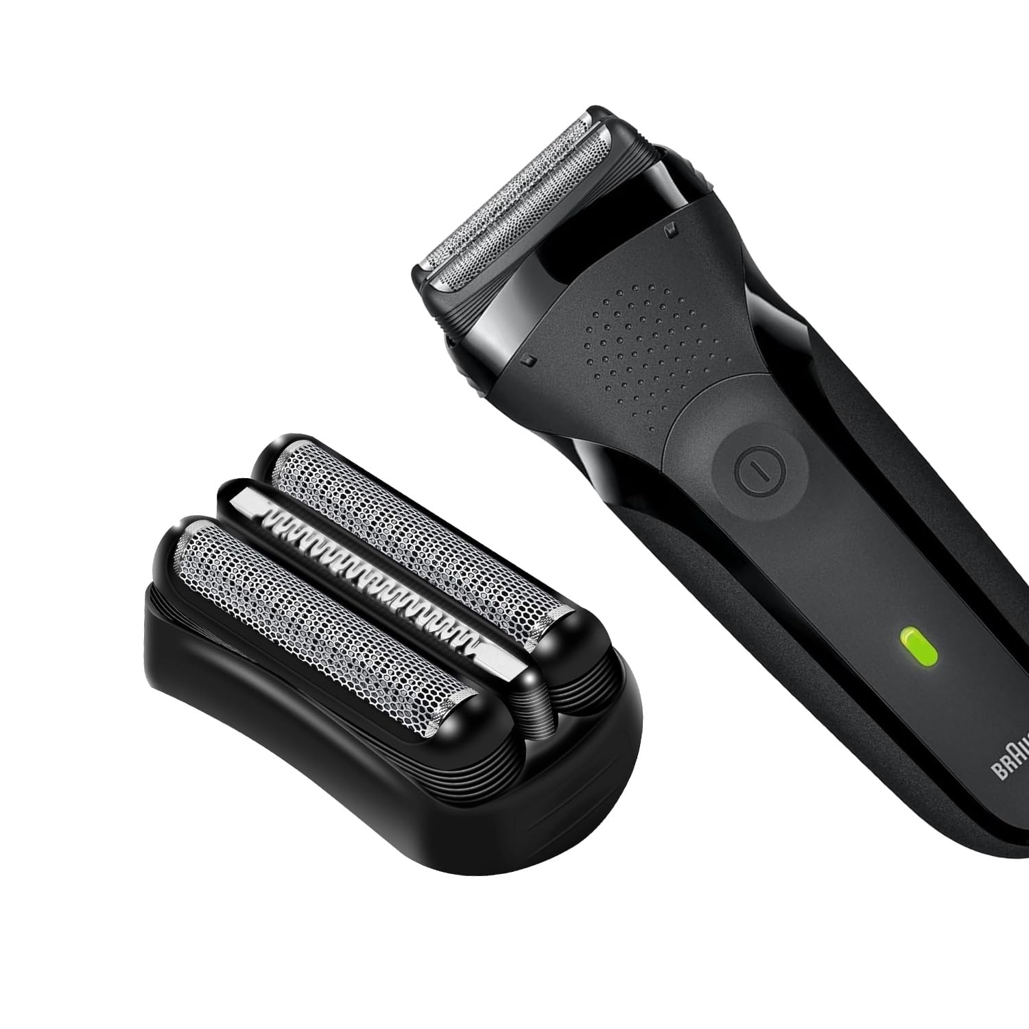 Braun Series 3 Replacement Shaver Head 21B - Compatible with Braun 300s & 310s Electric Razors - Precision Trimmer Blades for Smooth Shaving at Home or Travel