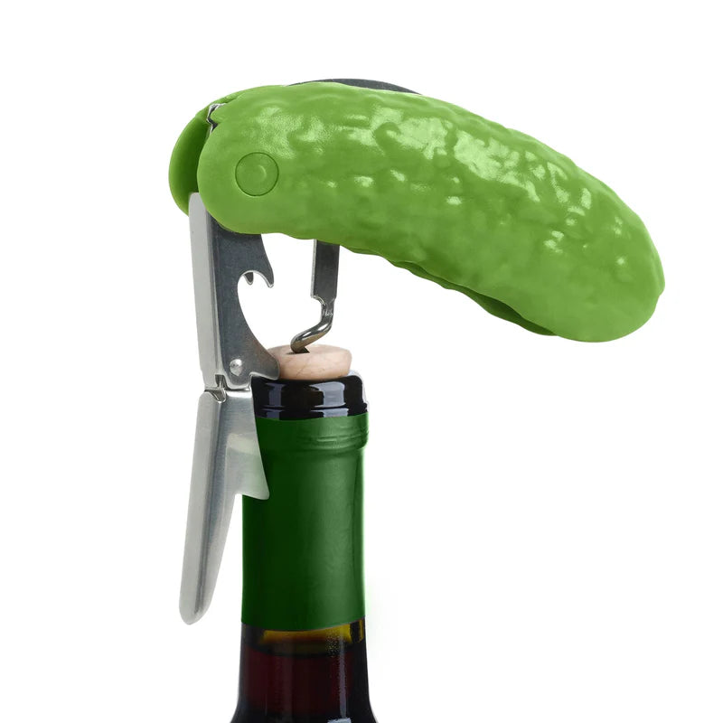 Fred Pickled Bottle Opener - Rustic Vintage Style Metal Bottle Cap Opener for Beer, Soda & Home Brewing - Perfect for Parties, BBQs & Kitchen Use