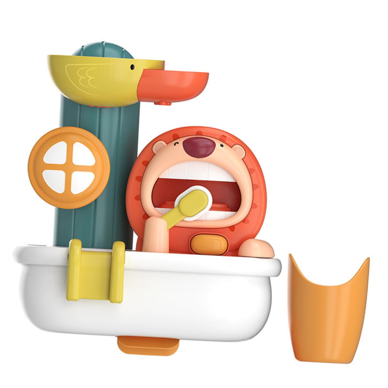 **BRIGHTFUFU Bath Toys Set - 6-Piece Bubble Spray & Decorative Plastic Toys for Kids, Fun Bathtime Playtime for Toddlers & Babies (Perfect for Bath Time, Pool, and Sensory Play)**