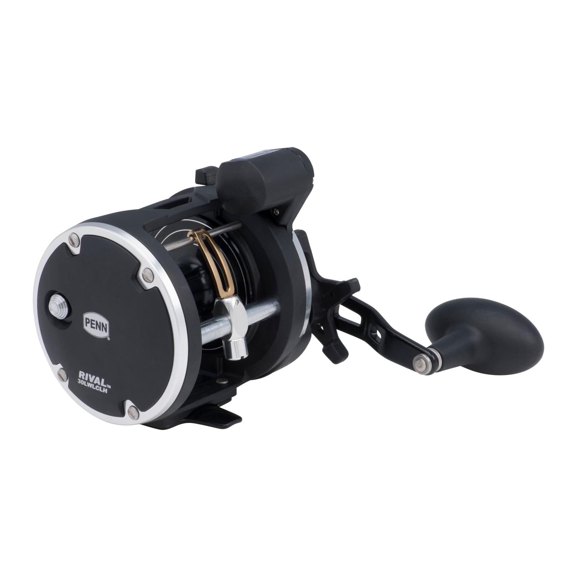 Rival™ Level Wind Conventional Fishing Reel - Smooth Casting & Retrieval for Saltwater & Freshwater Angling