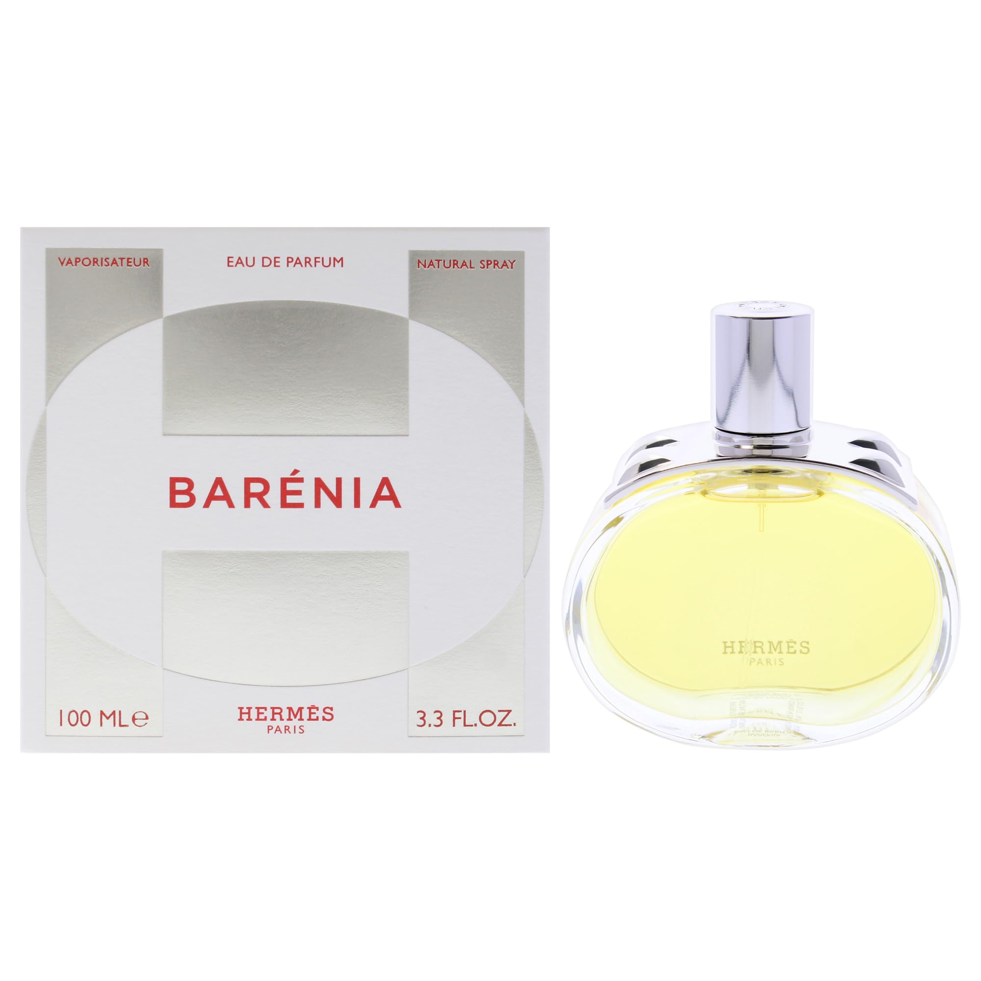 Hermes Barenia Refillable Eau De Parfum Spray for Women - 3.3 oz Luxury Perfume Refillable Bottle | Perfect for Everyday Wear, Special Occasions & Gift Giving