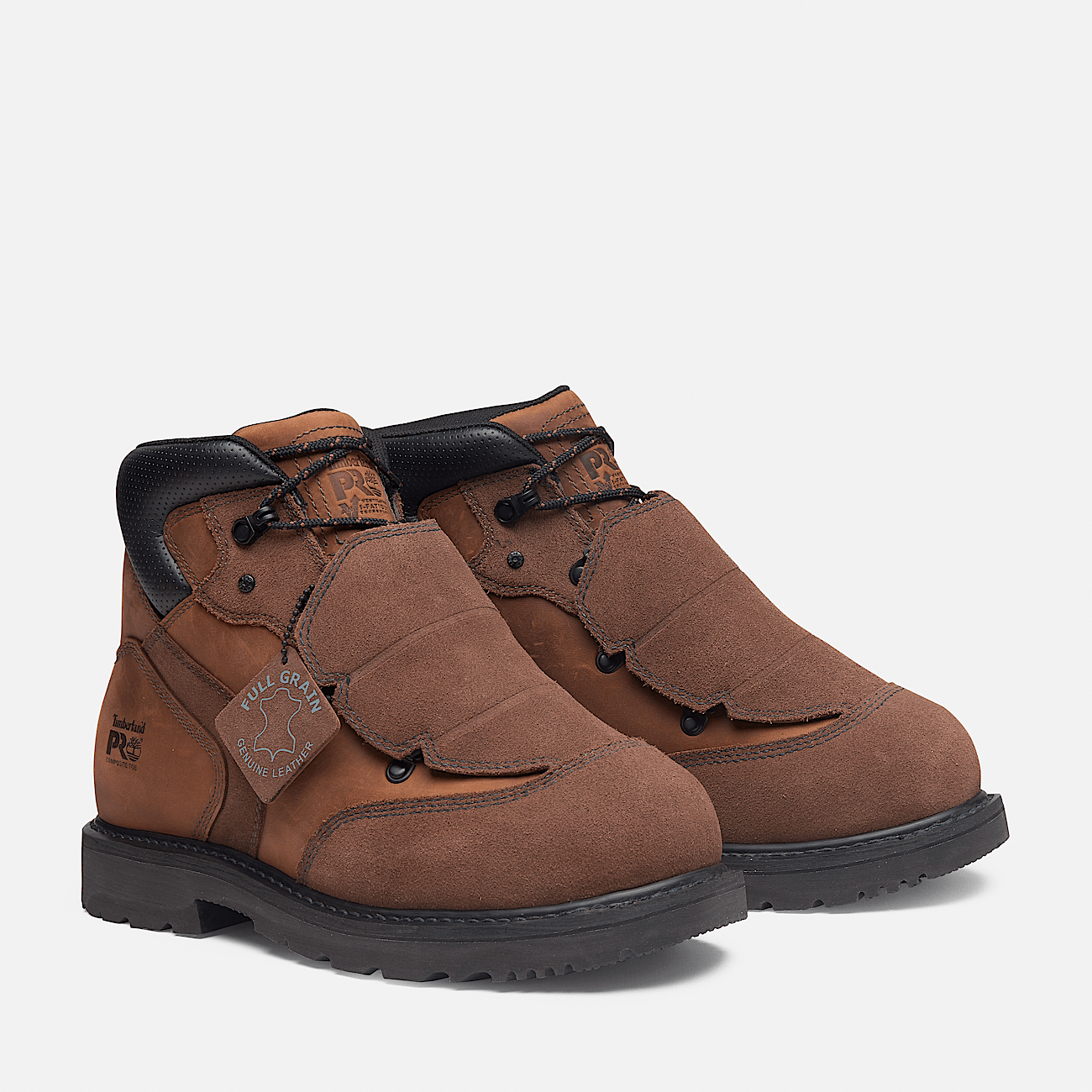 Ambridge Met Guard 6 Composite Toe Work Boots for Men - Safety Shoes with Steel Shank & Slip Resistant - Ideal for Construction, Warehouse & Industrial Work