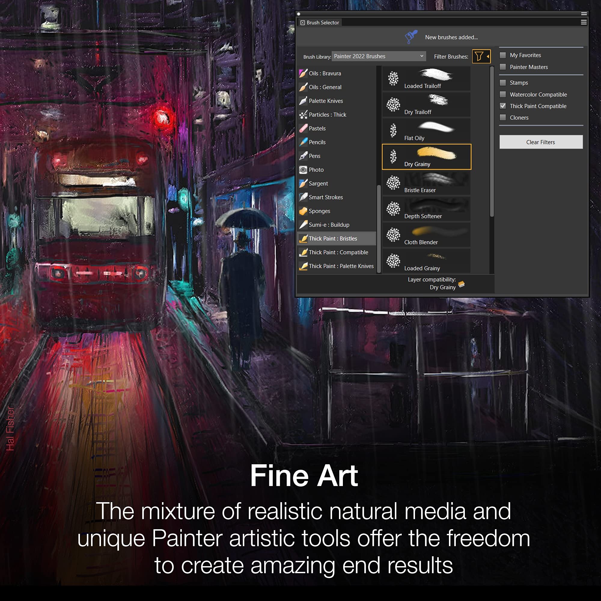 Corel Painter 2023 Upgrade - Professional Digital Art Software for Painting, Illustration & Photo Editing | PC/Mac Download | Perfect for Artists, Designers & Photographers