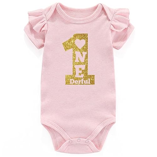 One Derful 1st Birthday Pink
