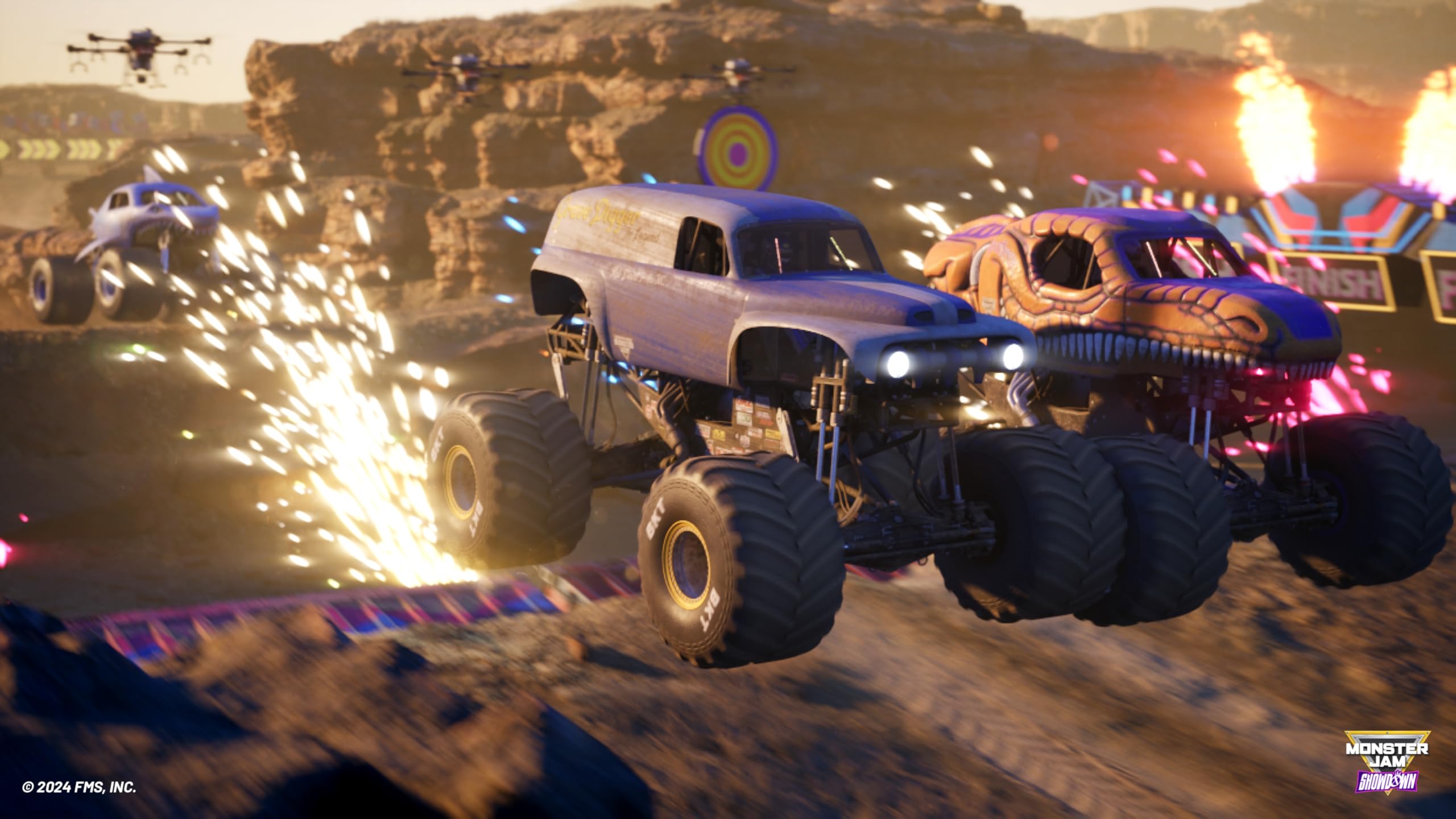 Monster Jam Showdown - PS5 Game | Official Monster Truck Racing for PlayStation 5 | Perfect for Family Game Nights & Racing Enthusiasts