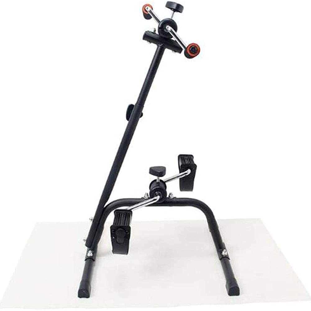 Portable Mini Exercise Bike for Arms & Legs - Seated Pedal Exerciser Machine for Home & Gym Fitness Training - Ideal for Physical Therapy, Rehabilitation, and Indoor Cycling Workouts