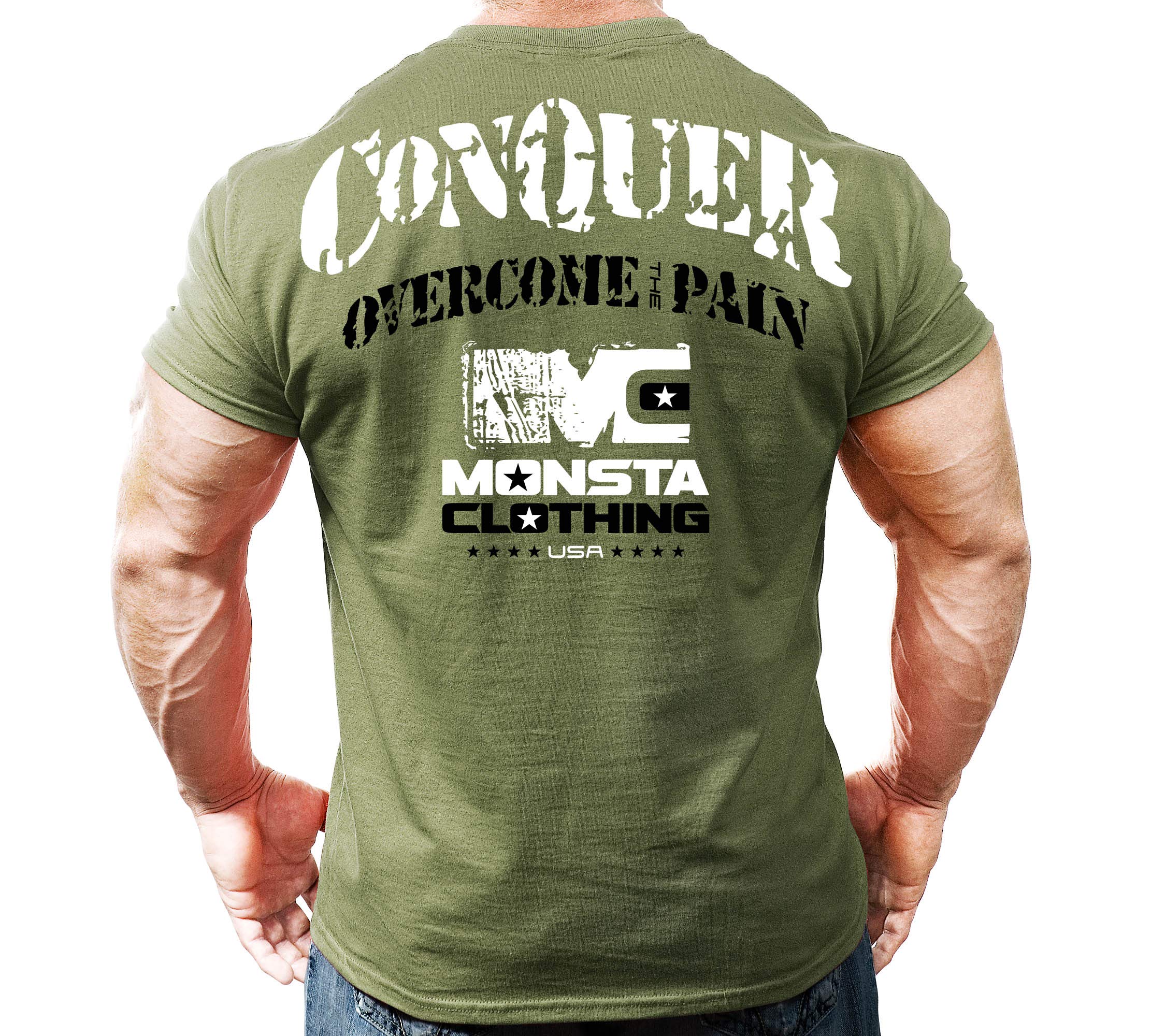 Men's Bodybuilding Workout Gym T-Shirt - Conquer Your Fitness Goals | Perfect for Weightlifting, Cross Training & Gym Sessions