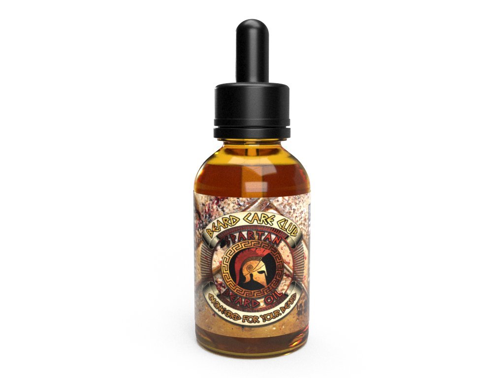 Premium Spartan Beard Oil for Men - Natural Growth & Conditioning - Softens & Tames Facial Hair - Best for Daily Grooming & Styling - Perfect for Beards & Mustaches