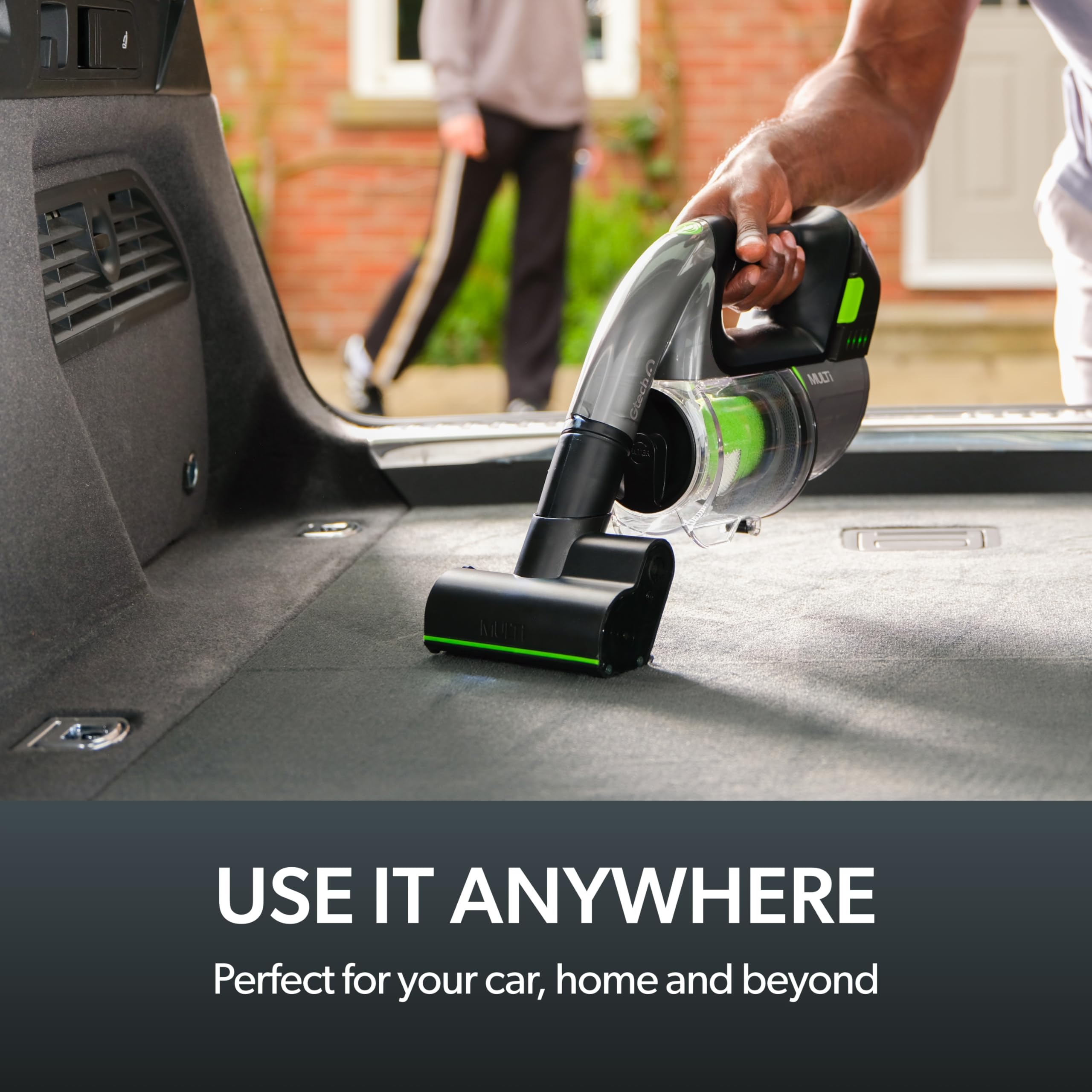 Gtech AirRam MK2 and Multi MK2 Cordless Vacuum Cleaner Bundle - 22V Lithium Ion Rechargeable Upright & Handheld Vacuum - Powerful Pet Hair Removal for Carpets, Hard Floors & Cars