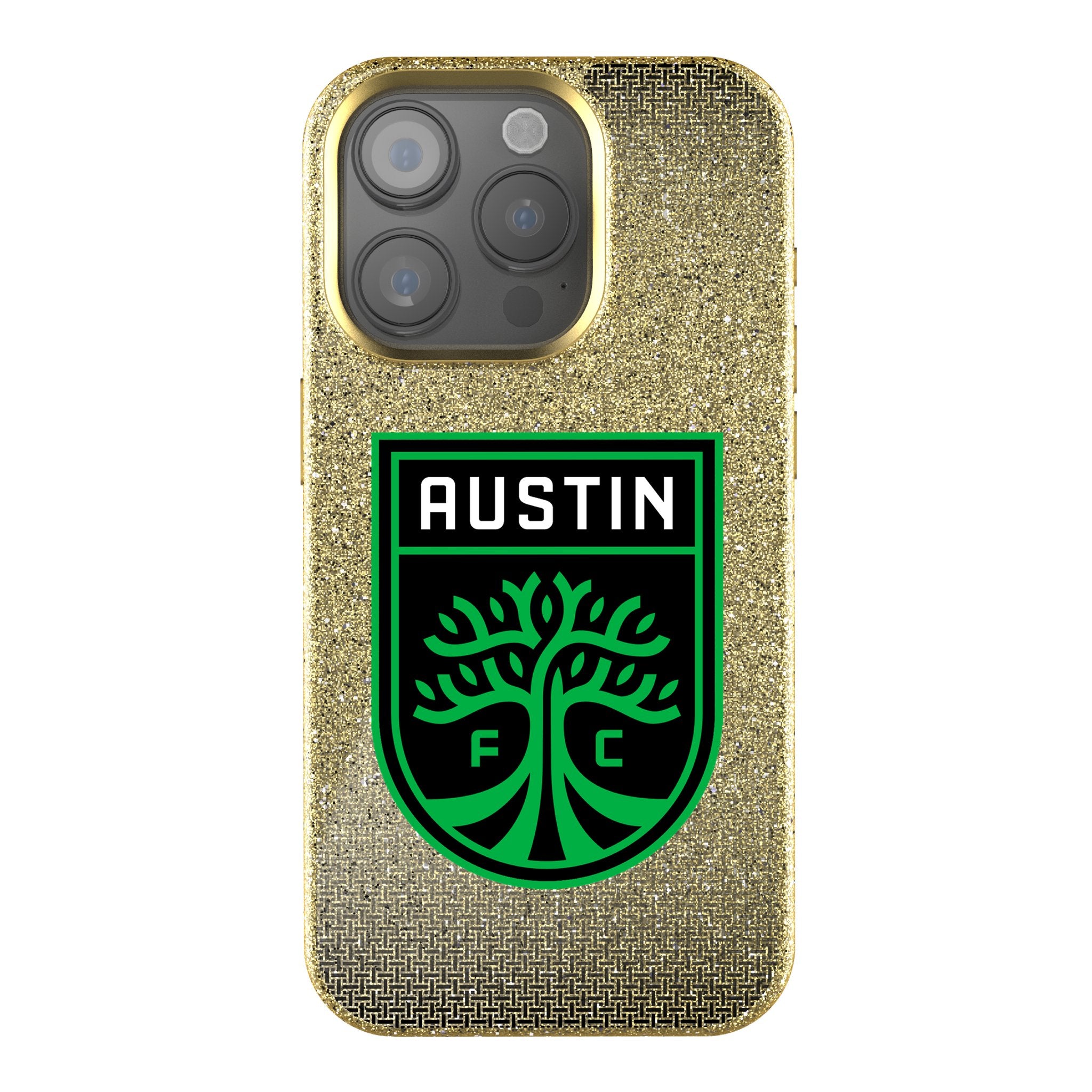 Austin FC Rhinestone Glitter Phone Case for iPhone 14/13/12/11 Pro Max - Stylish Protective Cover for Soccer Fans - Perfect for Match Days & Everyday Use