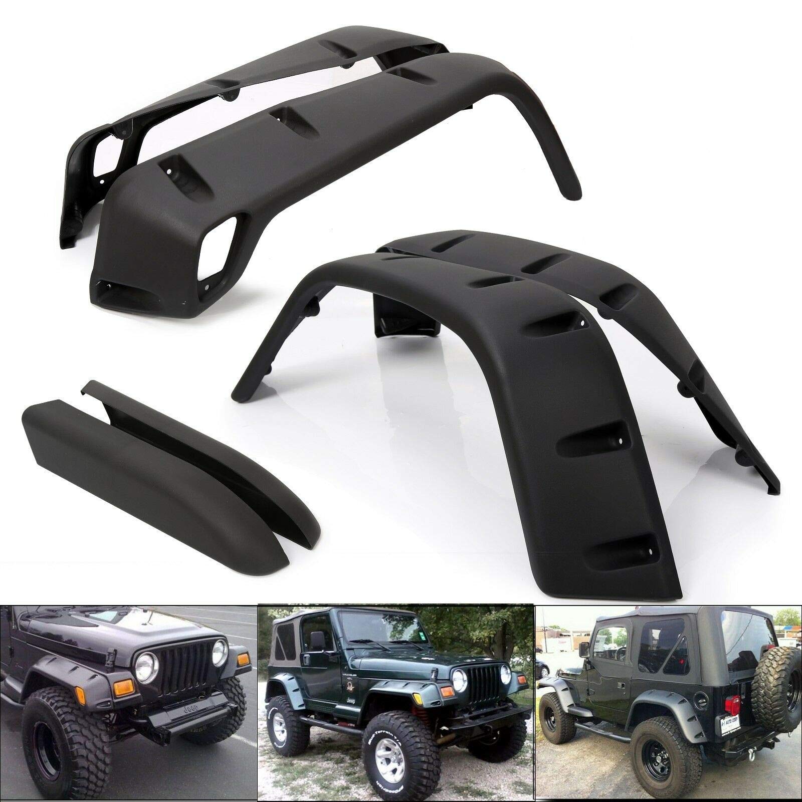 6PCS Black 7