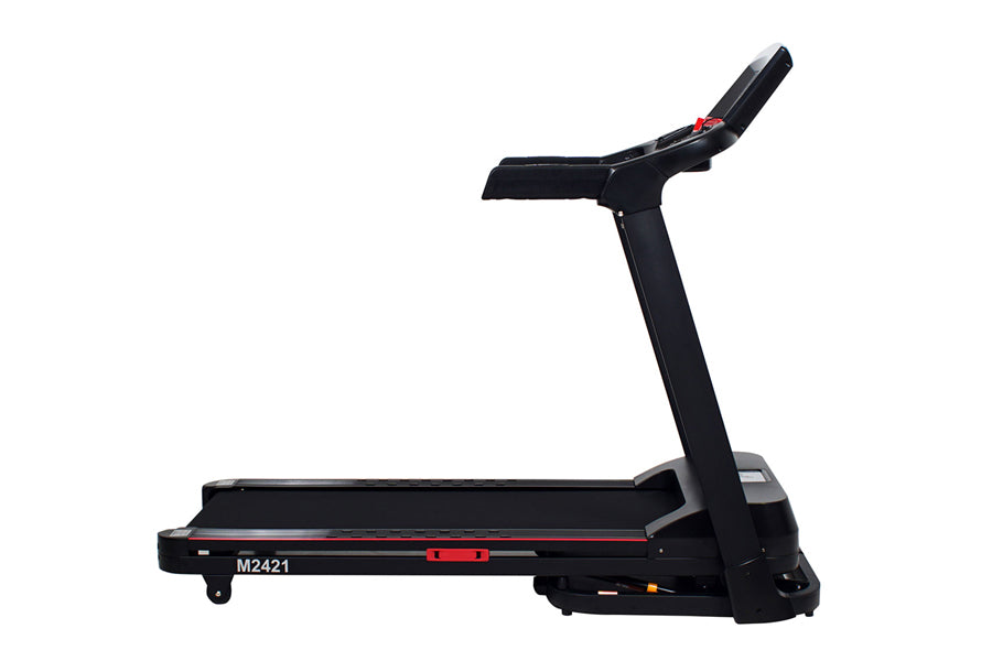 California Fitness Malibu 2421 Folding Treadmill - Compact Home Gym Equipment for Cardio Workouts | Perfect for Small Spaces & Apartment Fitness