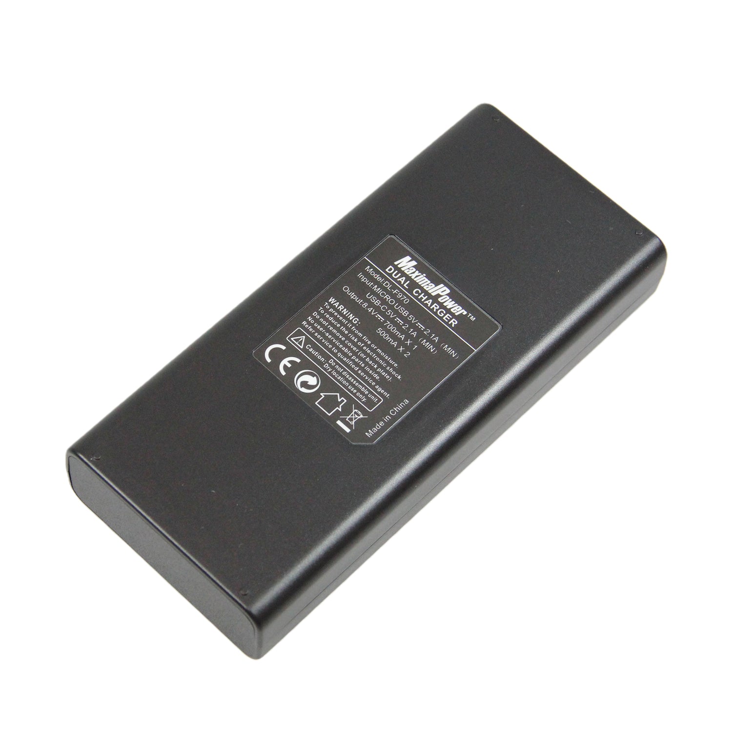 Sony FM50 FM55H FM500H QM71 Rapid Dual Battery Charger Replacement with LCD Screen & Micro USB Cable - Fast Charging for Cameras, Camcorders & Photography Gear