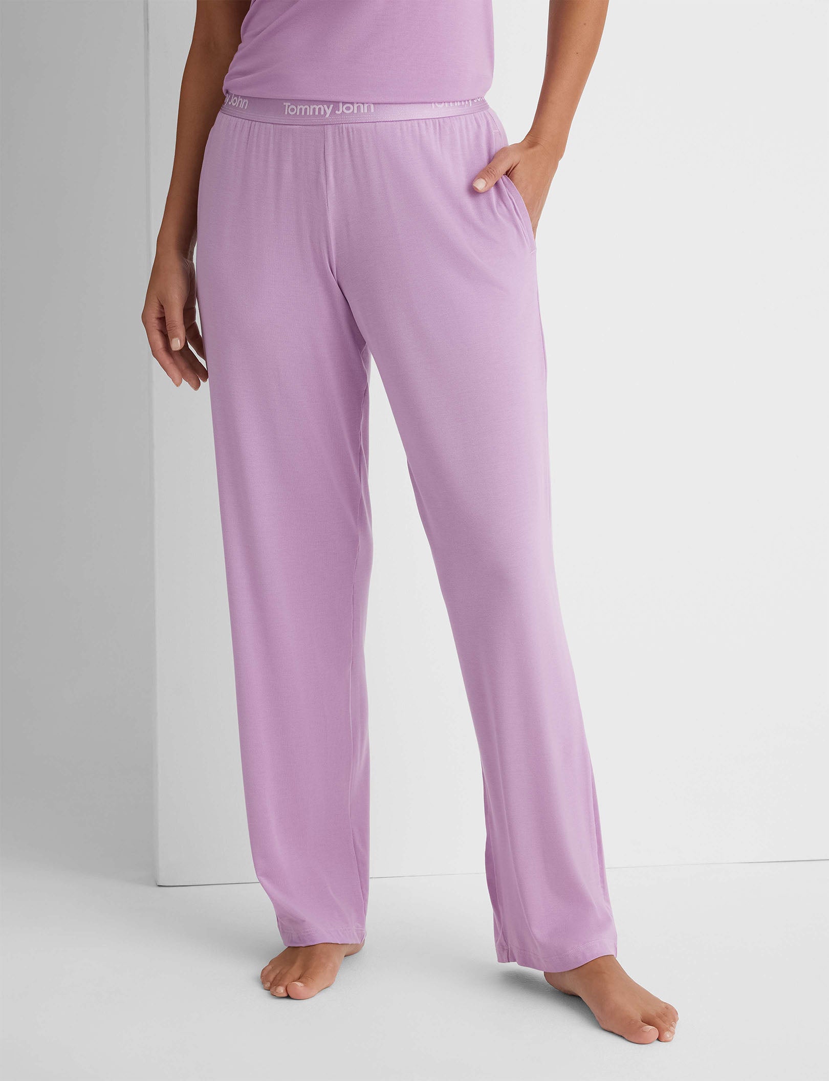 Women's Second Skin Sleep Pants - Ultra Soft Comfortable Sleepwear for Night & Lounge - Perfect for Relaxing at Home or Overnight Travel