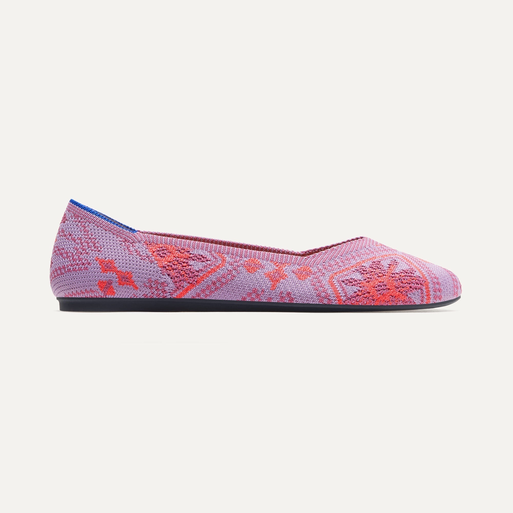 Boho Rose Flat Shoes for Women - Comfortable & Stylish Casual Flats for Everyday Wear, Walking, and Travel