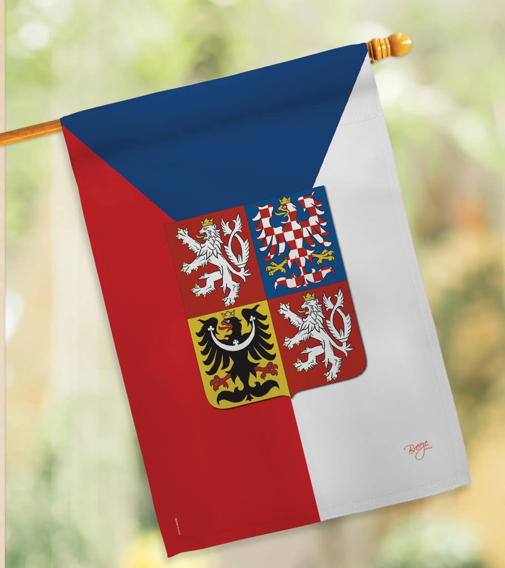 Czech Nationality Decorative Flag Set 28