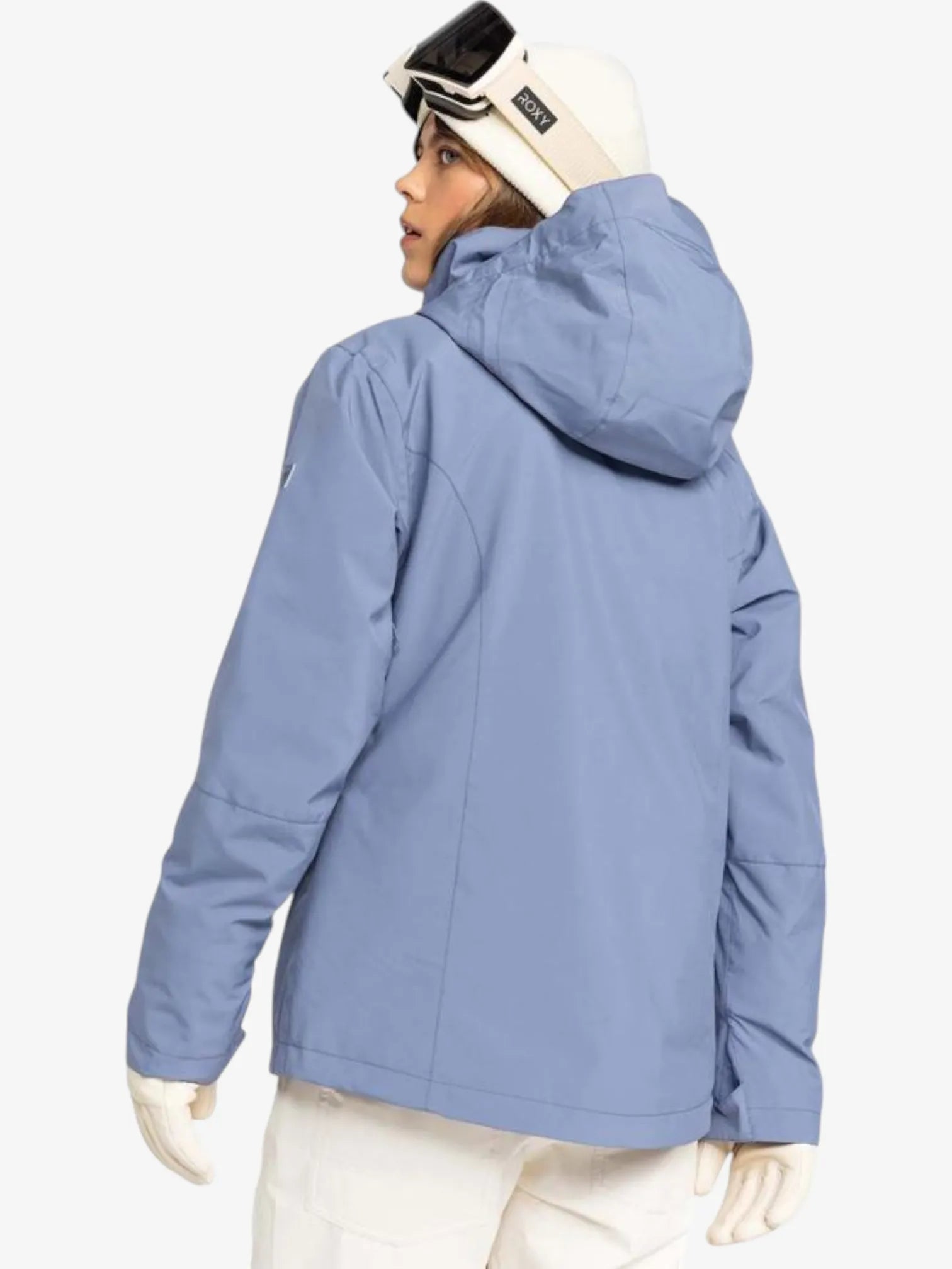 ROXY Jetty Solid NP Celeste Snow Jacket - Women's Waterproof Winter Coat for Skiing & Snowboarding