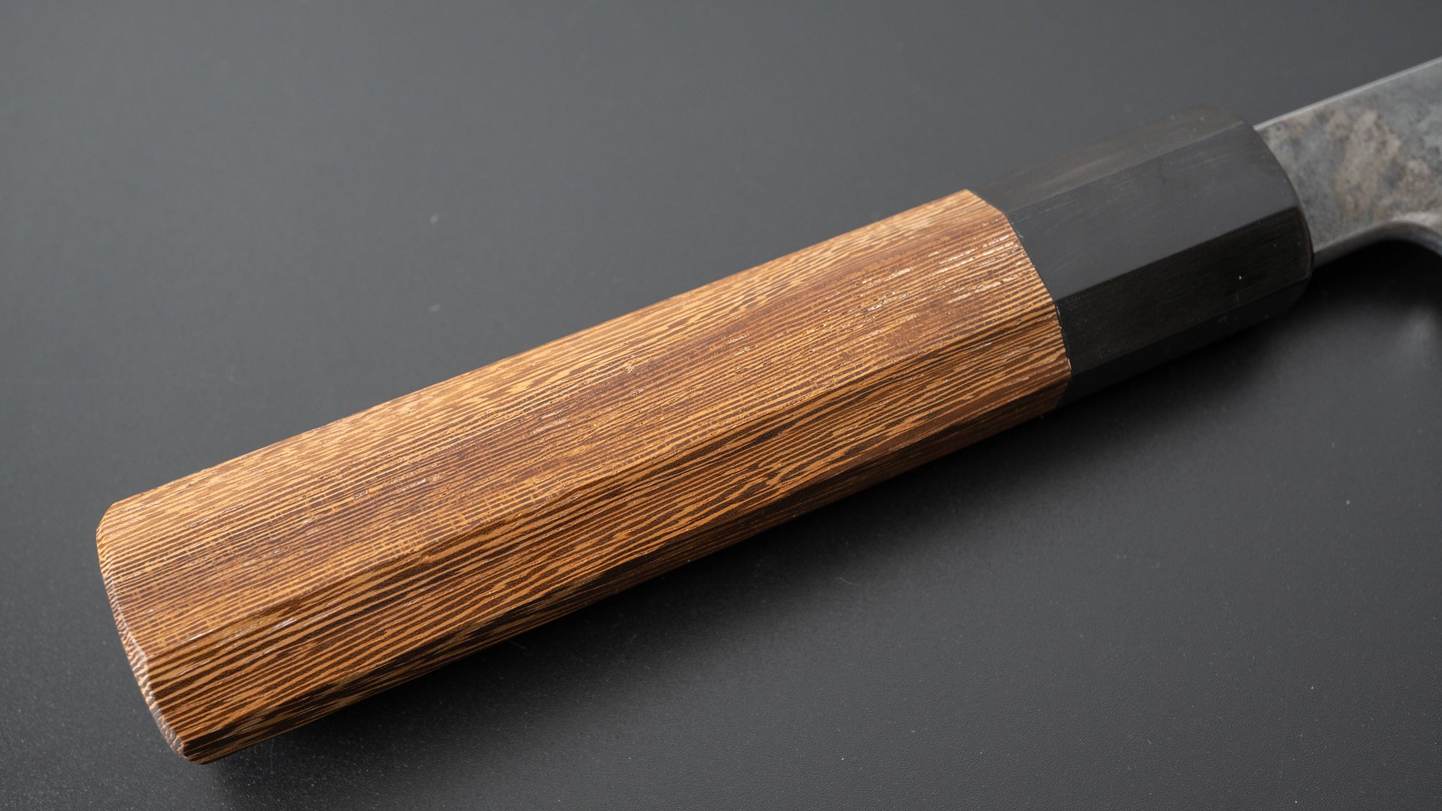 Jiro Tsuchime Wa Santoku 165mm Japanese Chef Knife with Taihei Tagayasan Handle (#362) - Perfect for Slicing, Dicing & Chopping Vegetables, Meat & Fish