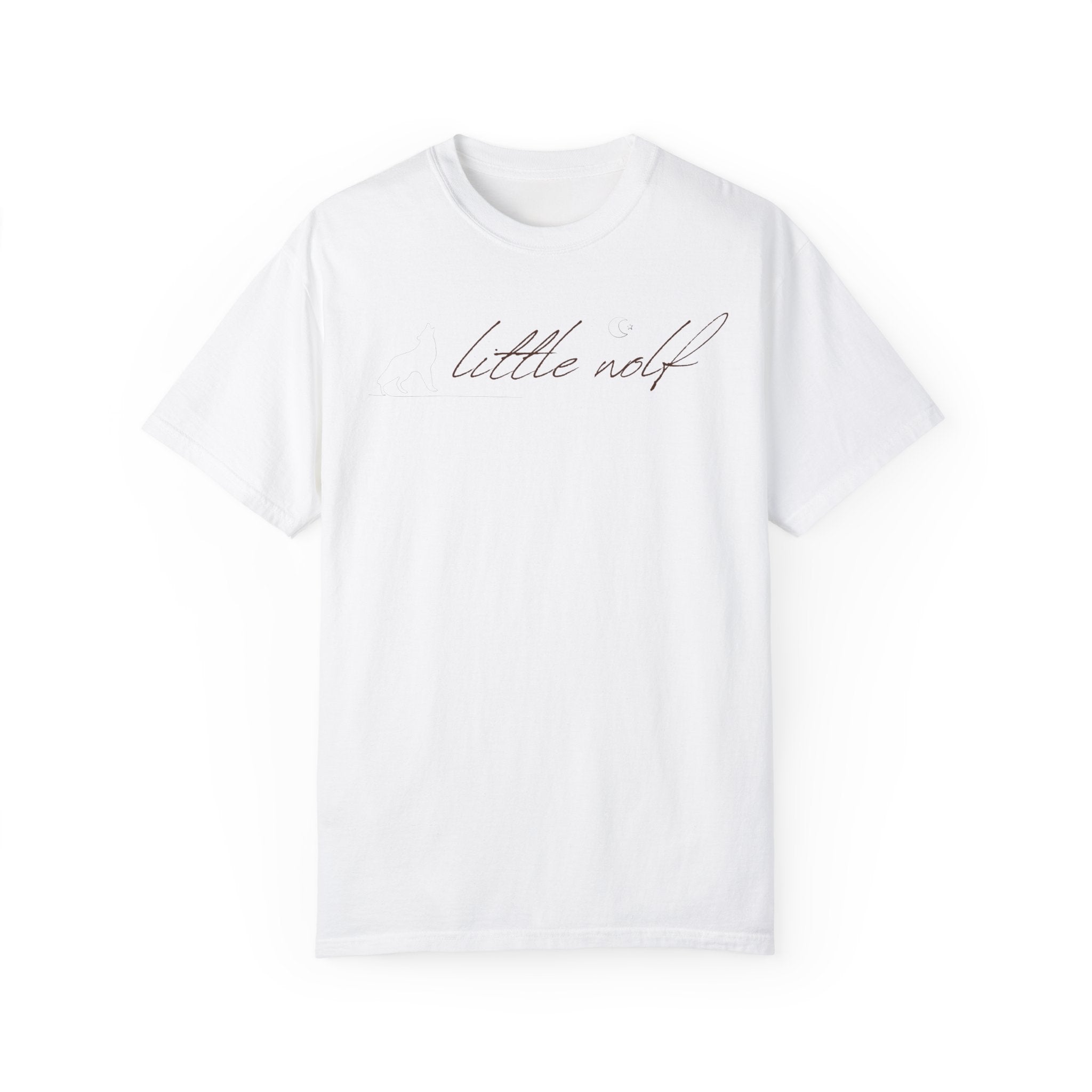 Little Wolf Graphic T-Shirt for Men & Women - Soft Cotton Comfort Fit Tee - Perfect for Casual Wear, Outdoor Adventures & Gifts