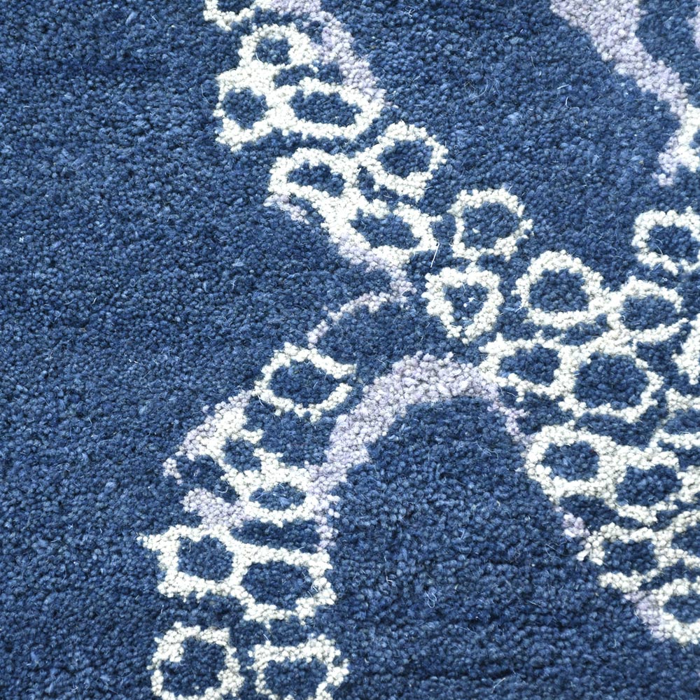 Stylish Hand Tufted Area Rug - Soft Modern Boho Chic Home Decor for Living Room, Bedroom, Nursery | Non-Slip Eco-Friendly Floor Carpet