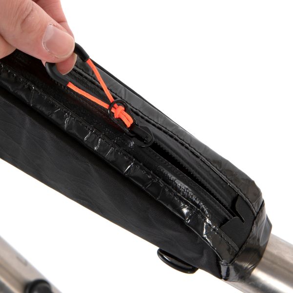 Restrap Race Top Tube Bag - Lightweight & Waterproof Bike Storage for Road & Mountain Biking - Perfect for Phone, Keys & Snacks on Cycling Adventures