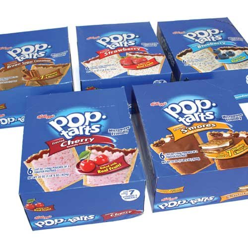 Pop-Tarts Toaster Pastries Variety Pack - 12 Boxes (6 Cases, 2 Count Each) | Breakfast Snacks for Kids, Office Treats & Quick On-the-Go Meals