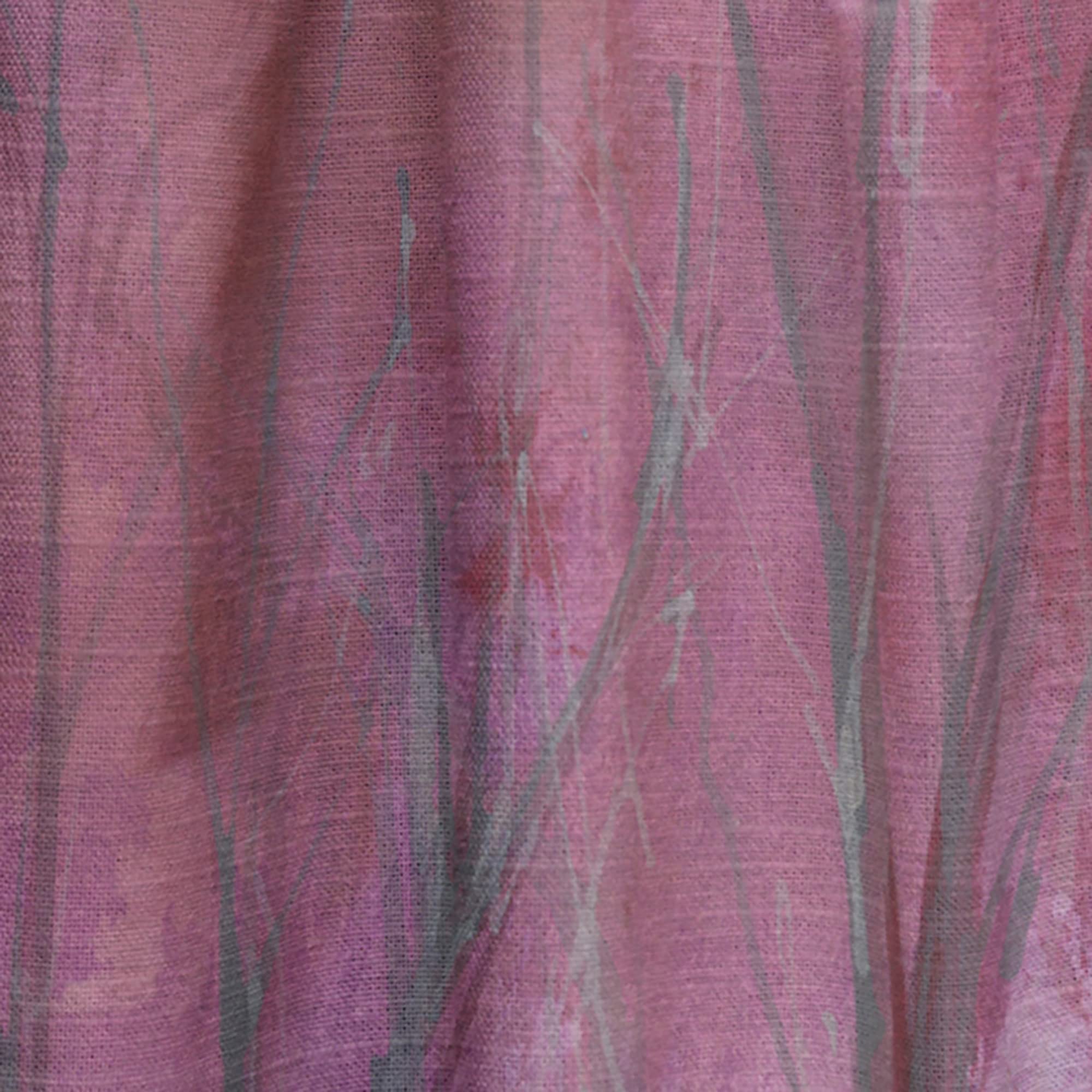 Shabby Pink Under The Trees Thermal Insulated Curtains - Single Panel 52x108 - Elegant Window Drapes for Bedroom & Living Room - Perfect for Cozy Home Decor & Light Control