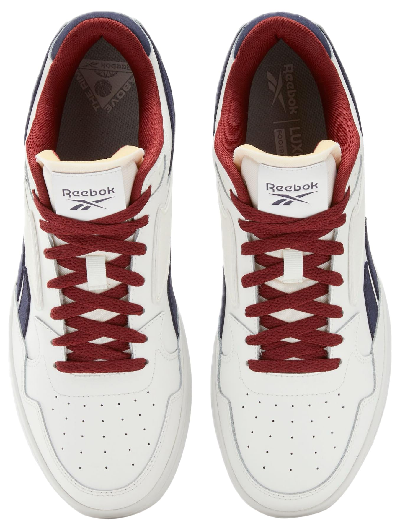 Reebok Unisex ATR Chill Running Shoes - Breathable Mesh Sneakers for Men & Women | Chalk/Vector Navy/Rich Maroon | Size 9.5 US Men | Perfect for Jogging, Gym Workouts & Casual Wear
