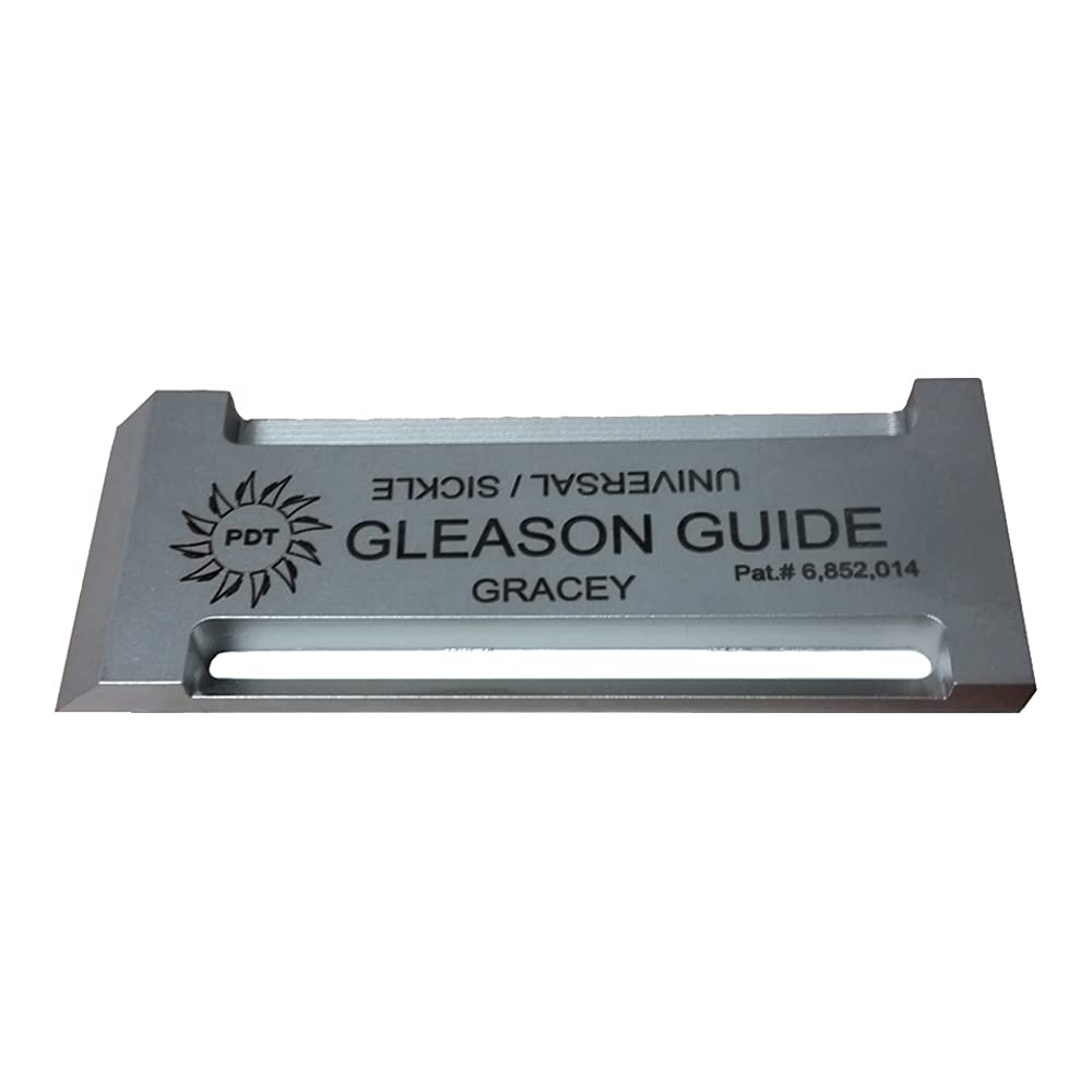 PDT T065 Gleason Guide Professional Stainless Steel Knife Sharpener - Perfect for Kitchen, Camping, Hunting & Outdoor Adventures