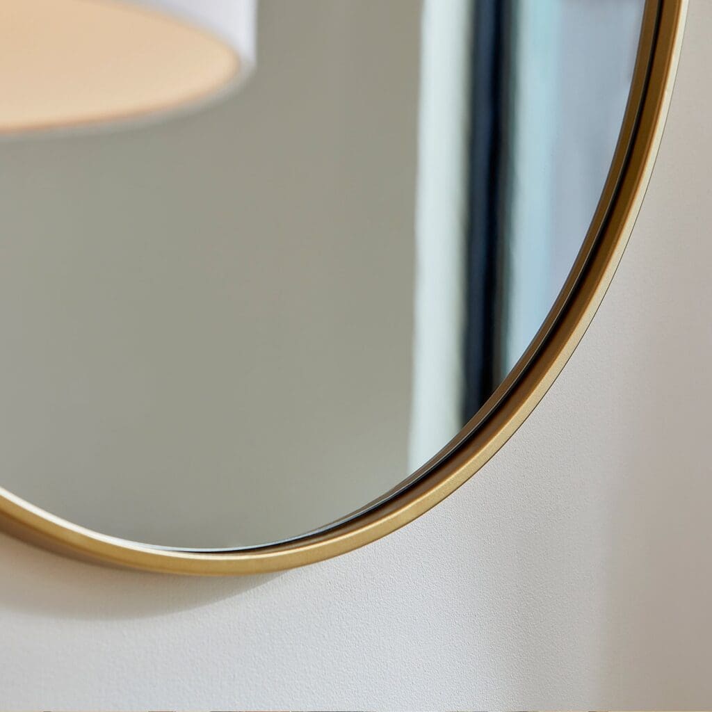 Cyan Design 11415 Harmony Mirror in Gold - Elegant Wall Mirror for Living Room, Bedroom, or Entryway Decor