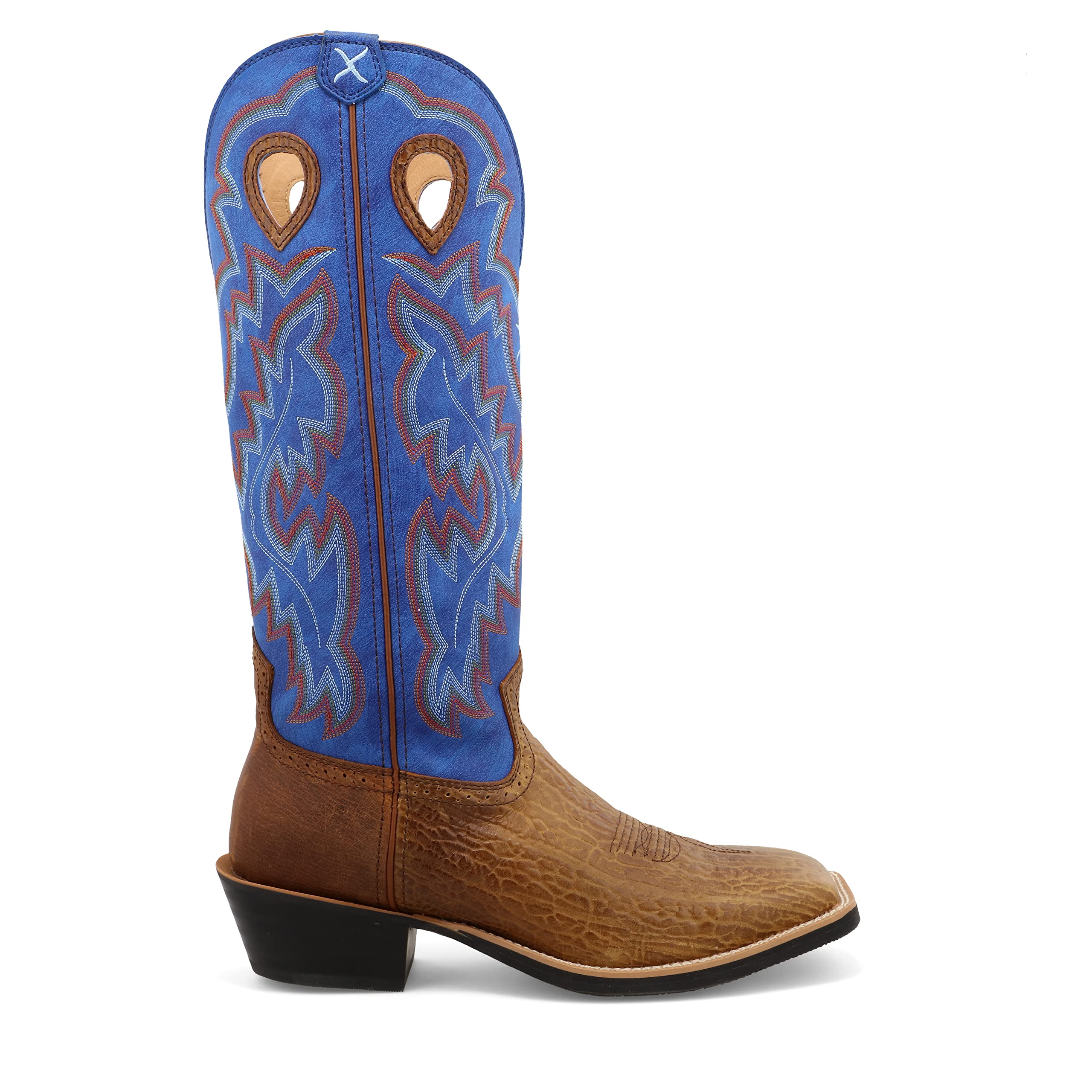 Twisted X Men's Buckaroo Boots - Comfortable Western Cowboy Boots for Men | Durable Leather Work Boots for Riding, Hiking & Outdoor Activities