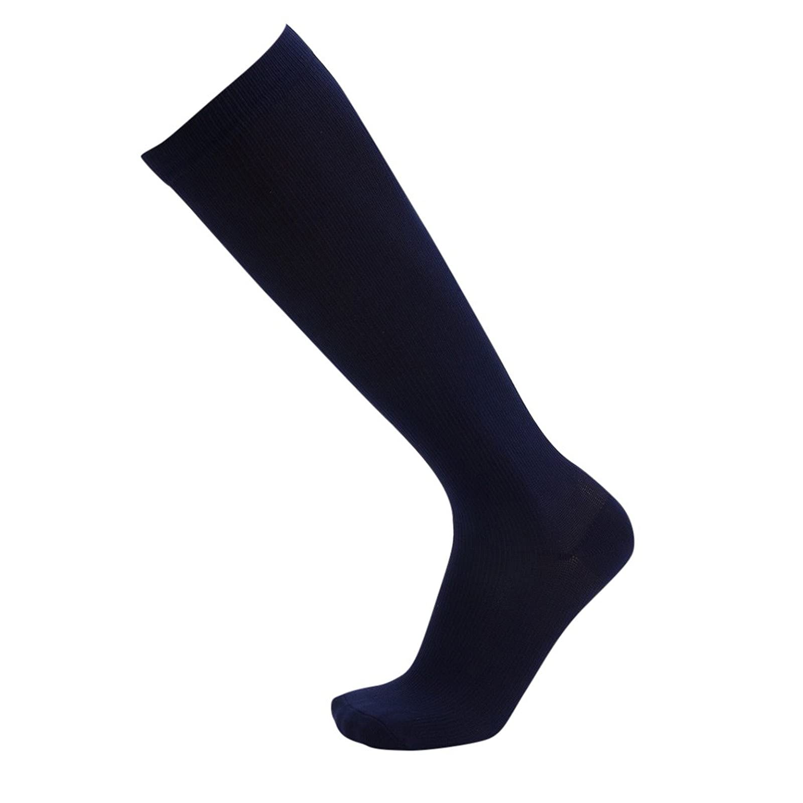 1 Pair Long Leg Compression Socks for Women & Men - Unisex Fishnet Tights in Purple | Athletic Support, Medical Recovery & Fashion Wear