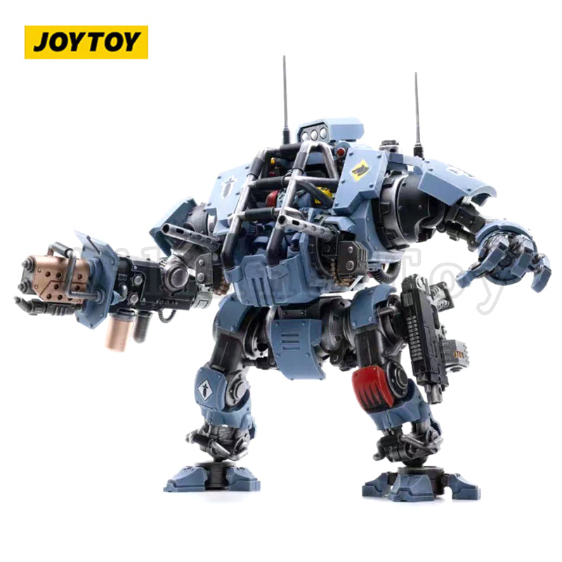 JOYTOY 1/18 Scale Warhammer 40K Space Wolves Invictor Warsuit Action Figure - Collectible Battle Pack for Tabletop Gaming & Display
