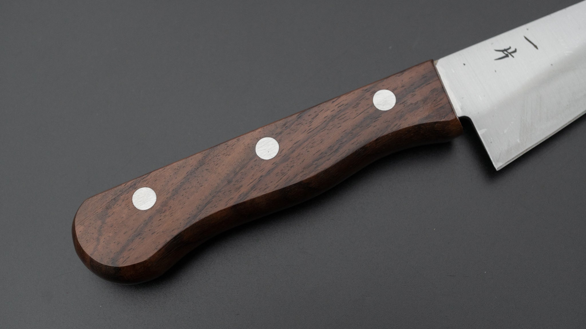 Hitohira Vintage SK Honesuki Japanese Boning Knife - Rosewood Handle, No Bolster, Larger Grip - Perfect for Poultry Butchery, Meat Processing & Professional Kitchen Use