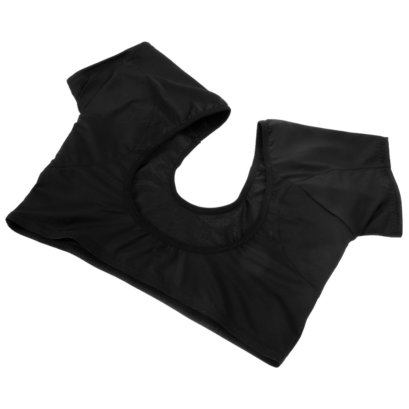 Sweatproof Underarm Vest for Women - Washable Underarm Sweat Pads & Guards - Breathable Fabric for Odor & Sweat Protection - Perfect for Workouts, Office & Daily Wear - Black