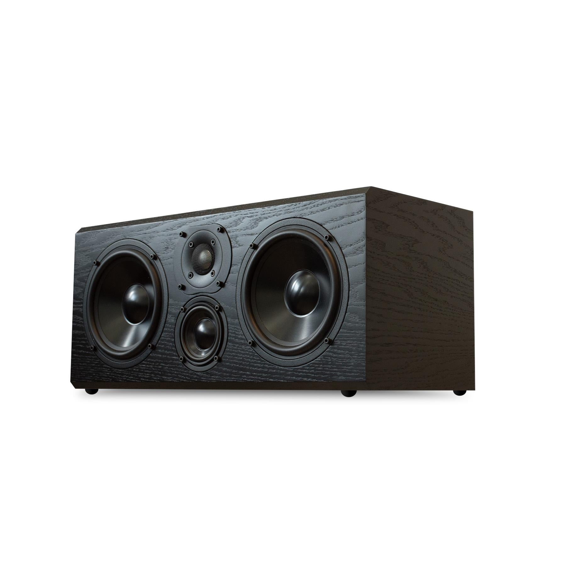 KLH Kendall 2C 3-Way Center Channel Speaker - High Performance Home Theater Audio System for Movies, Music & Gaming