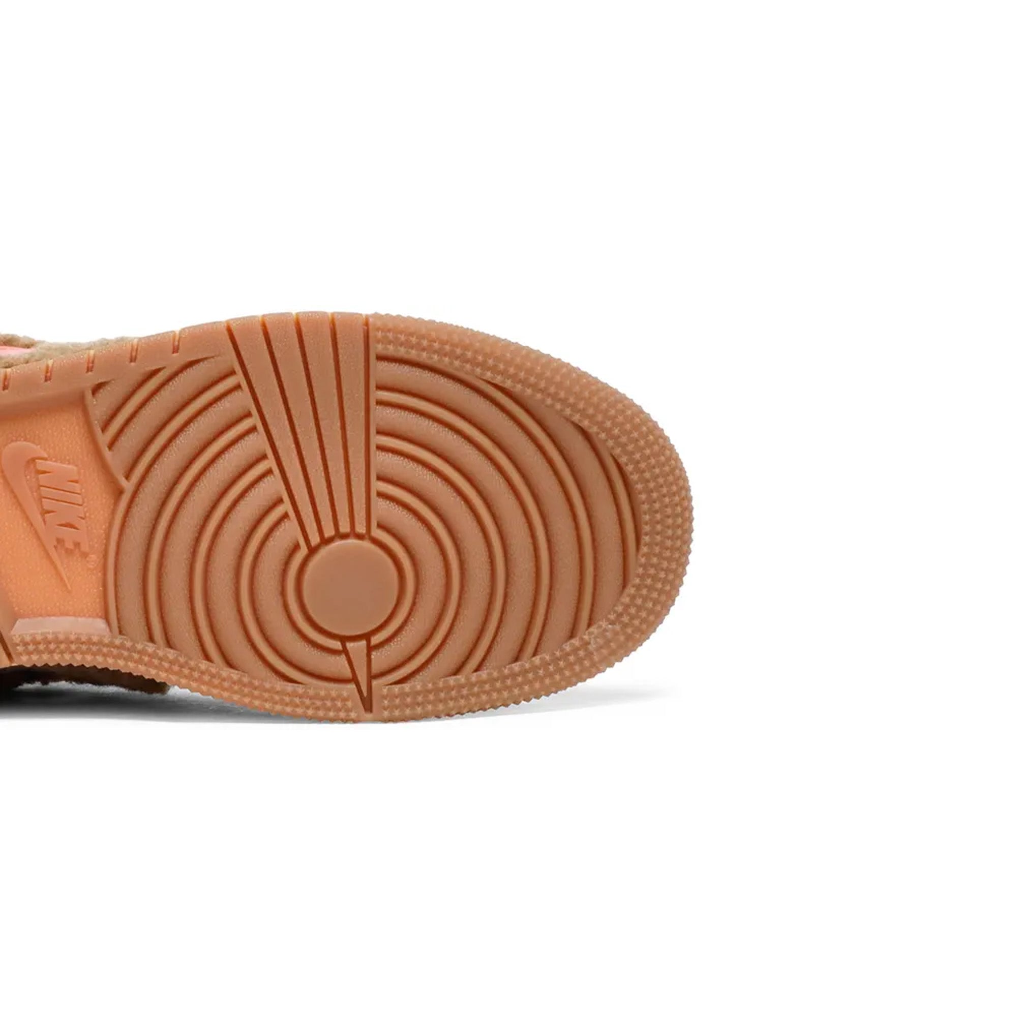 Air Jordan 1 Low Utility 'Teddy Bear' GS Sneakers for Girls (2021) - Stylish Casual Shoes for School, Sports & Everyday Wear