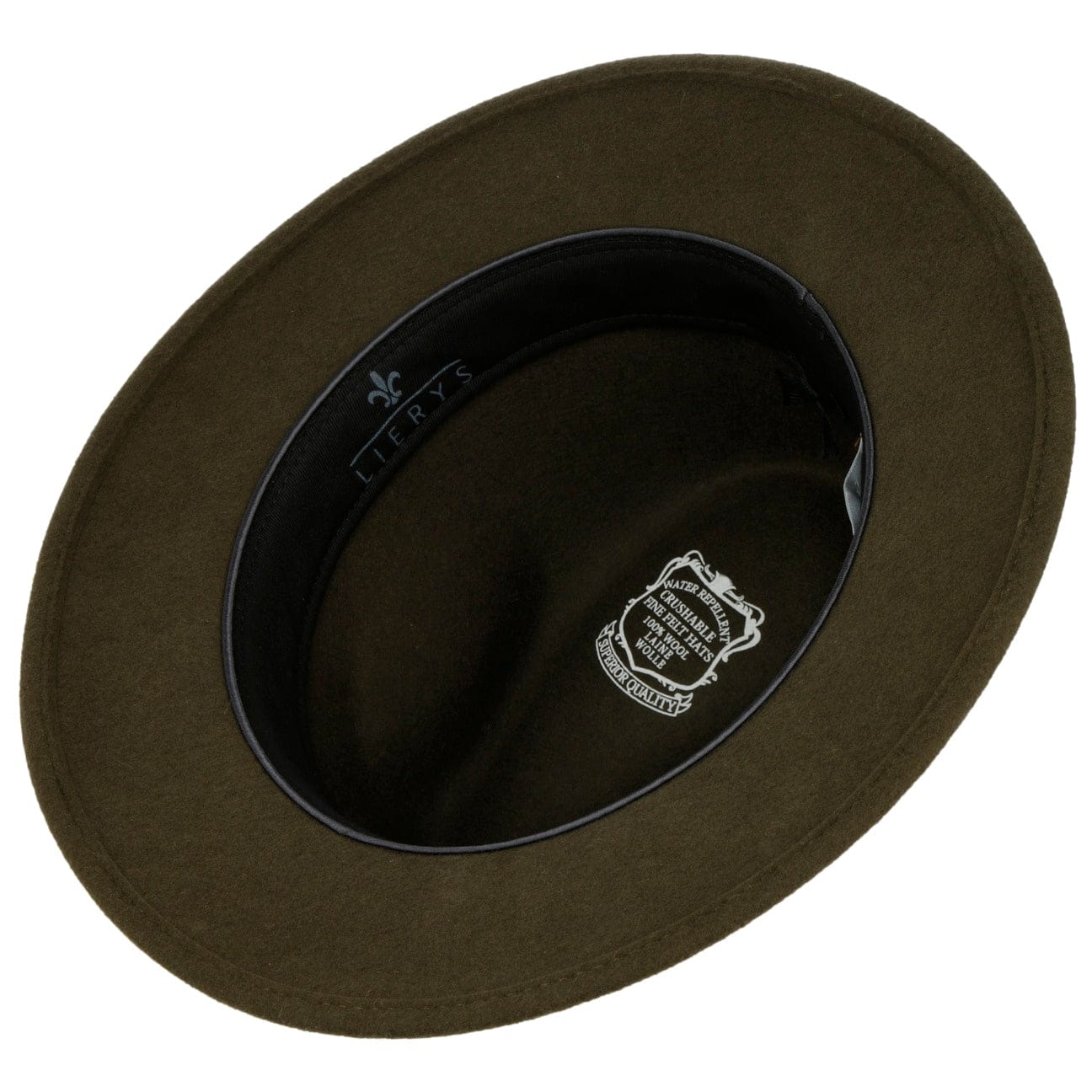 Stylish Casual Lightweight Wool Felt Travel Hat by Lierys - Perfect for Outdoor Adventures, Travel & Everyday Wear