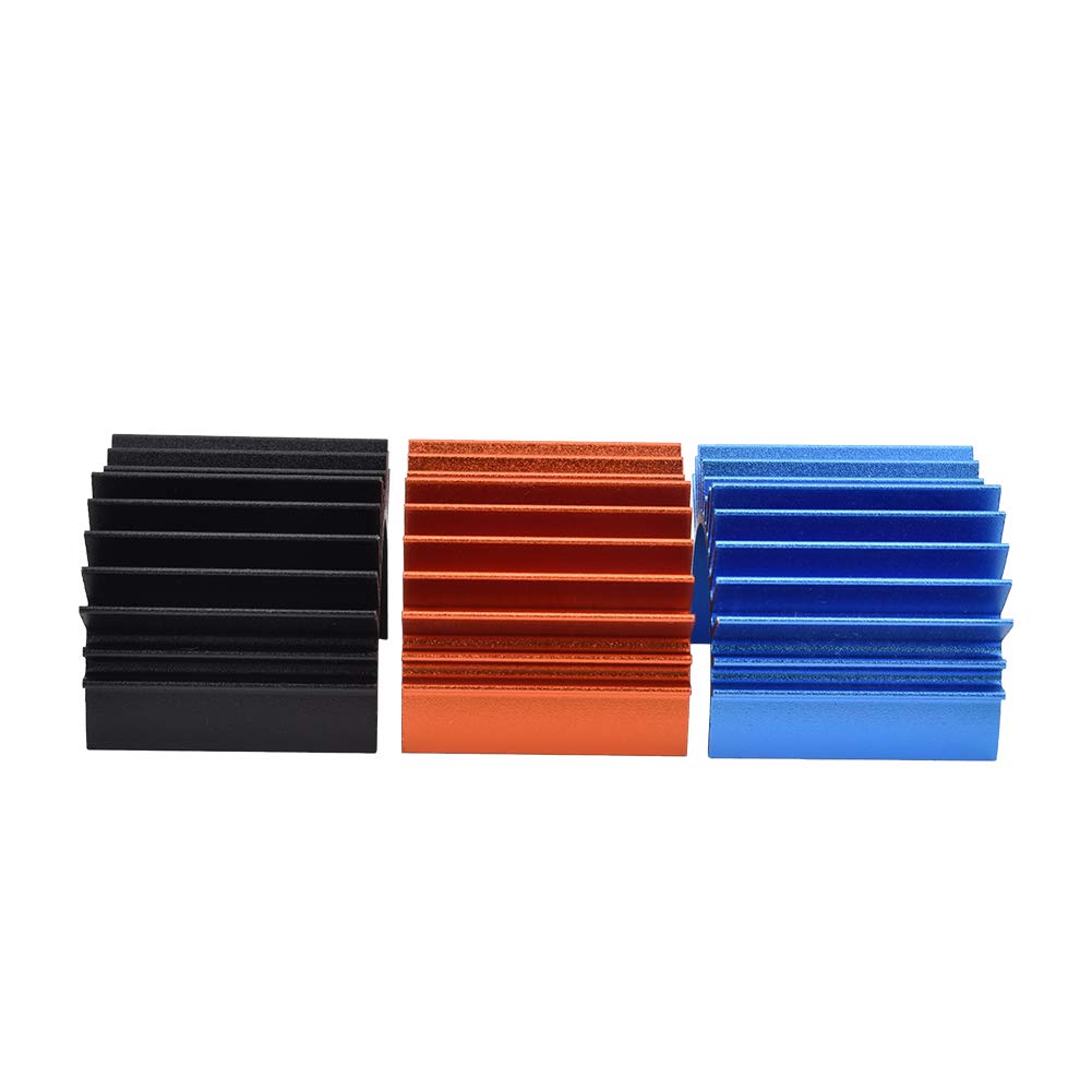 Liyeeo Universal Metal RC Heat Sink - High Performance Cooling for 540/550 Motors - Perfect for RC Cars, Trucks & Outdoor Racing Vehicles