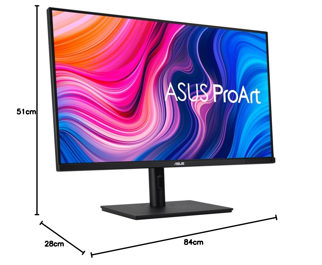 ASUS ProArt PA329CV 32-Inch 4K UHD Professional Monitor - IPS Panel, 3840x2160 Resolution, HDR400, 100% sRGB - Ergonomic Stand, Pivot, Calman Verified - DisplayPort, HDMI, 90W USB-C, USB Hub - Perfect for Graphic Design, Video Editing & Color Grading