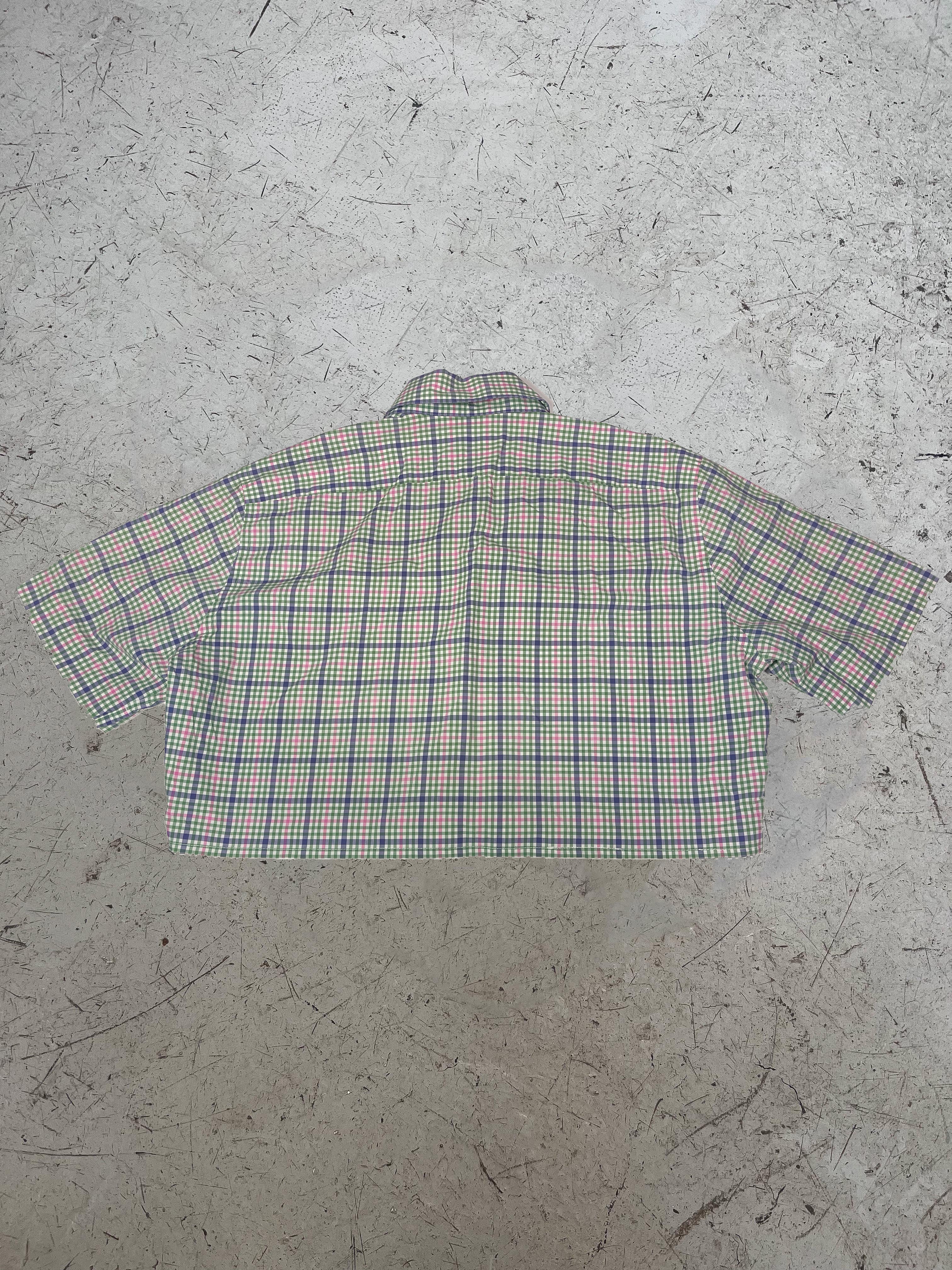 Tommy Hilfiger Women's Crop Top Shirt - Casual Short Sleeve Blouse for Summer Outfits, Beachwear & Street Style Fashion