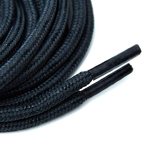 Premium Honey Badger Survival Paracord Boot Laces - 7-Strand Nylon Core - Made in USA - Ideal for Hiking, Camping & Emergency Preparedness
