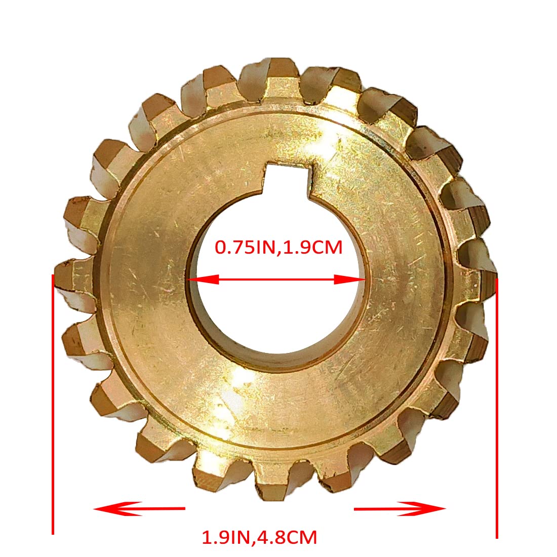 MTD Craftsman Troy Bilt Snowblower Auger Shaft Gear 917-04861 917-0528 717-04449 - 20 Teeth Replacement Part for 40