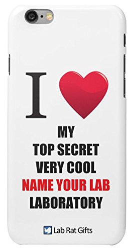 Custom Lab Rat iPhone 6 Case - Top Secret Science Gift for Researchers